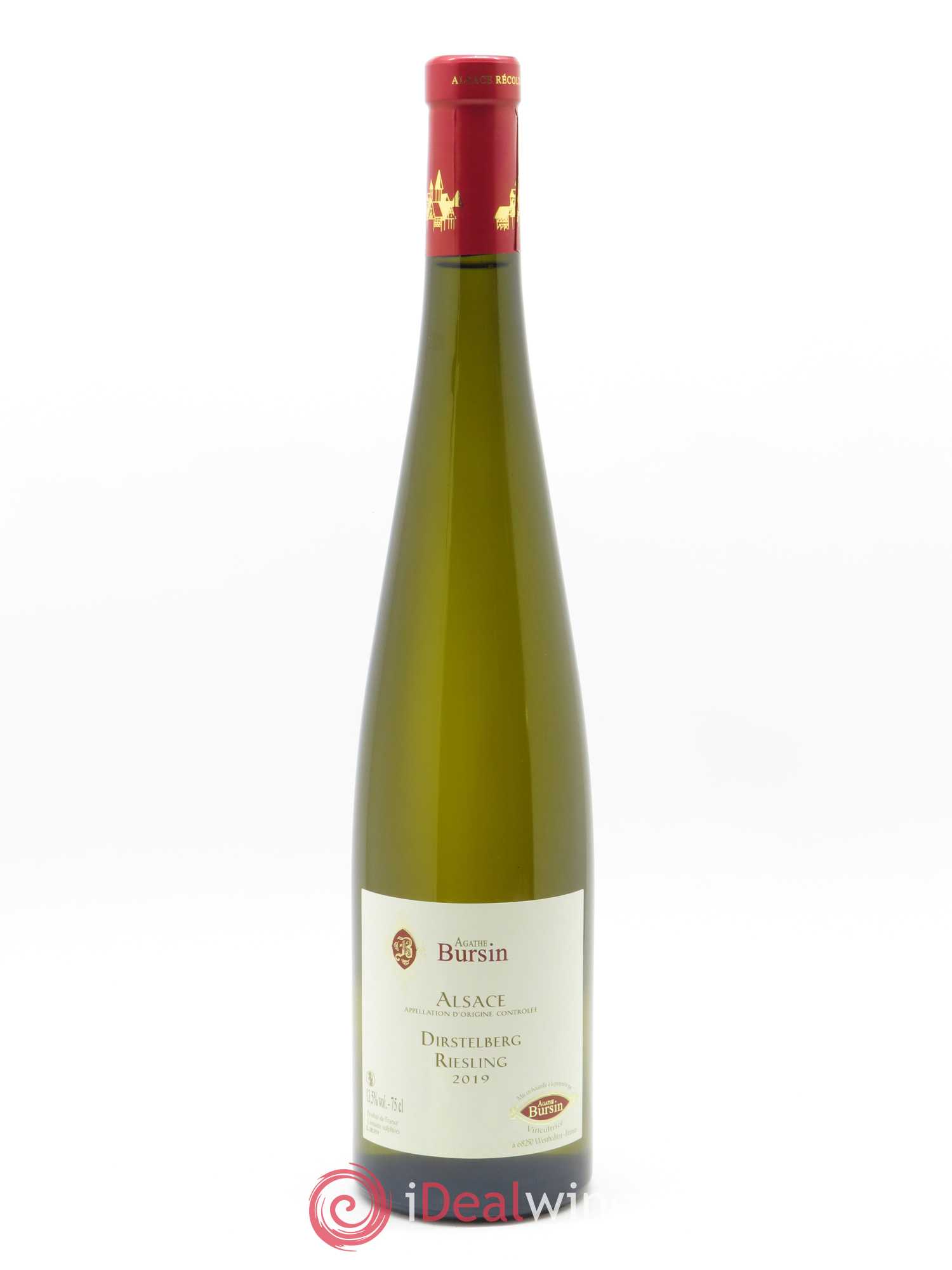 Alsace Riesling Dirstelberg Agathe Bursin 2019 - Lot de 1 bouteille - 0