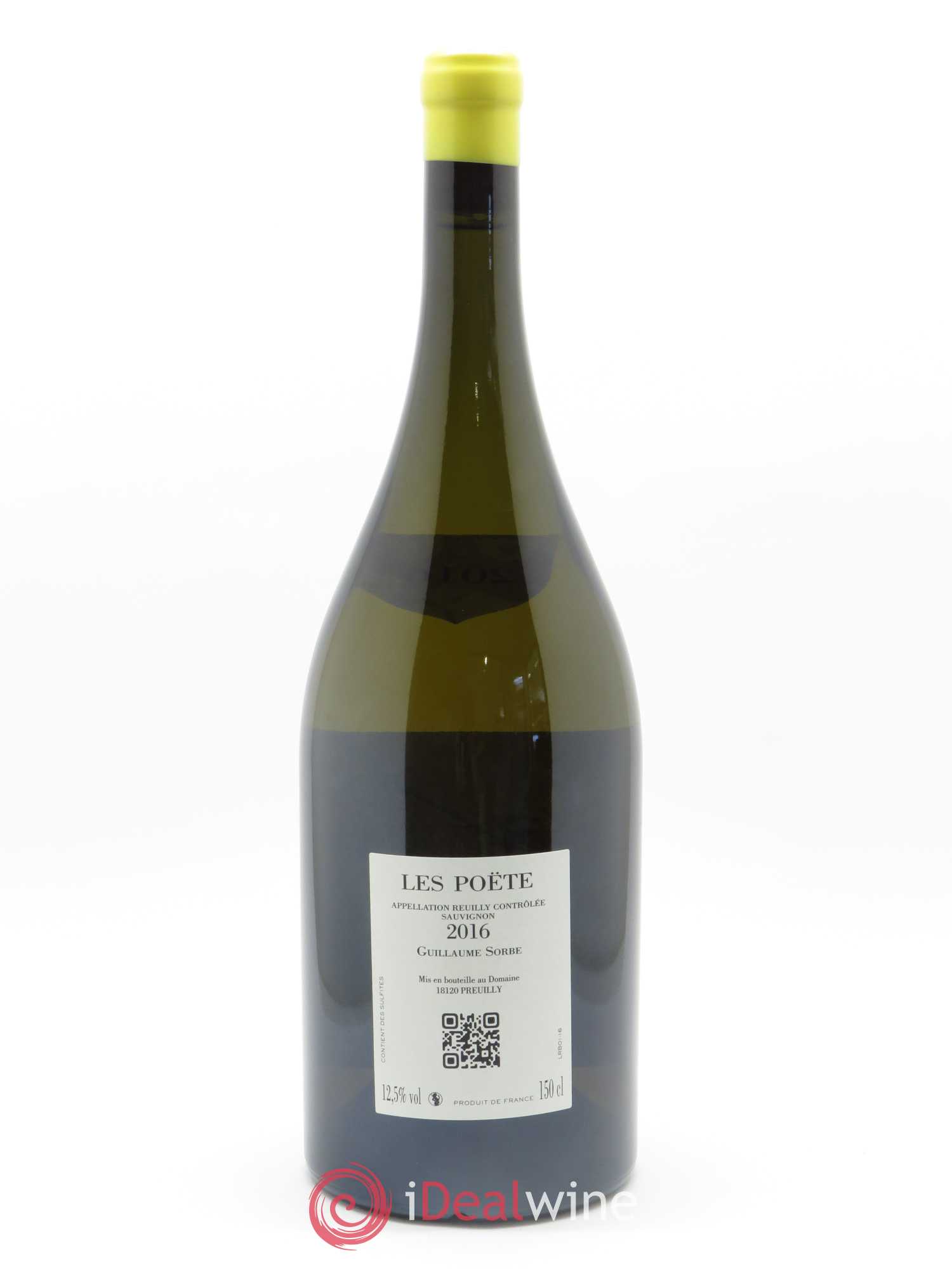 Vin de France (anciennement Reuilly) Orphée Les Poëte 2016 - Lot de 1 magnum - 1