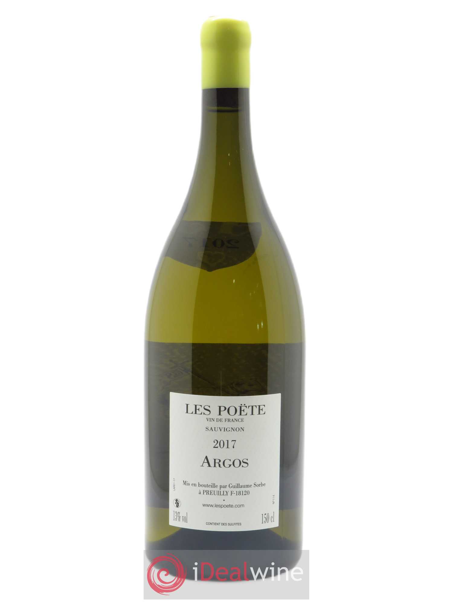 Vin de France (anciennement Quincy) Argos Les Poëte 2017 - Lot de 1 magnum - 1