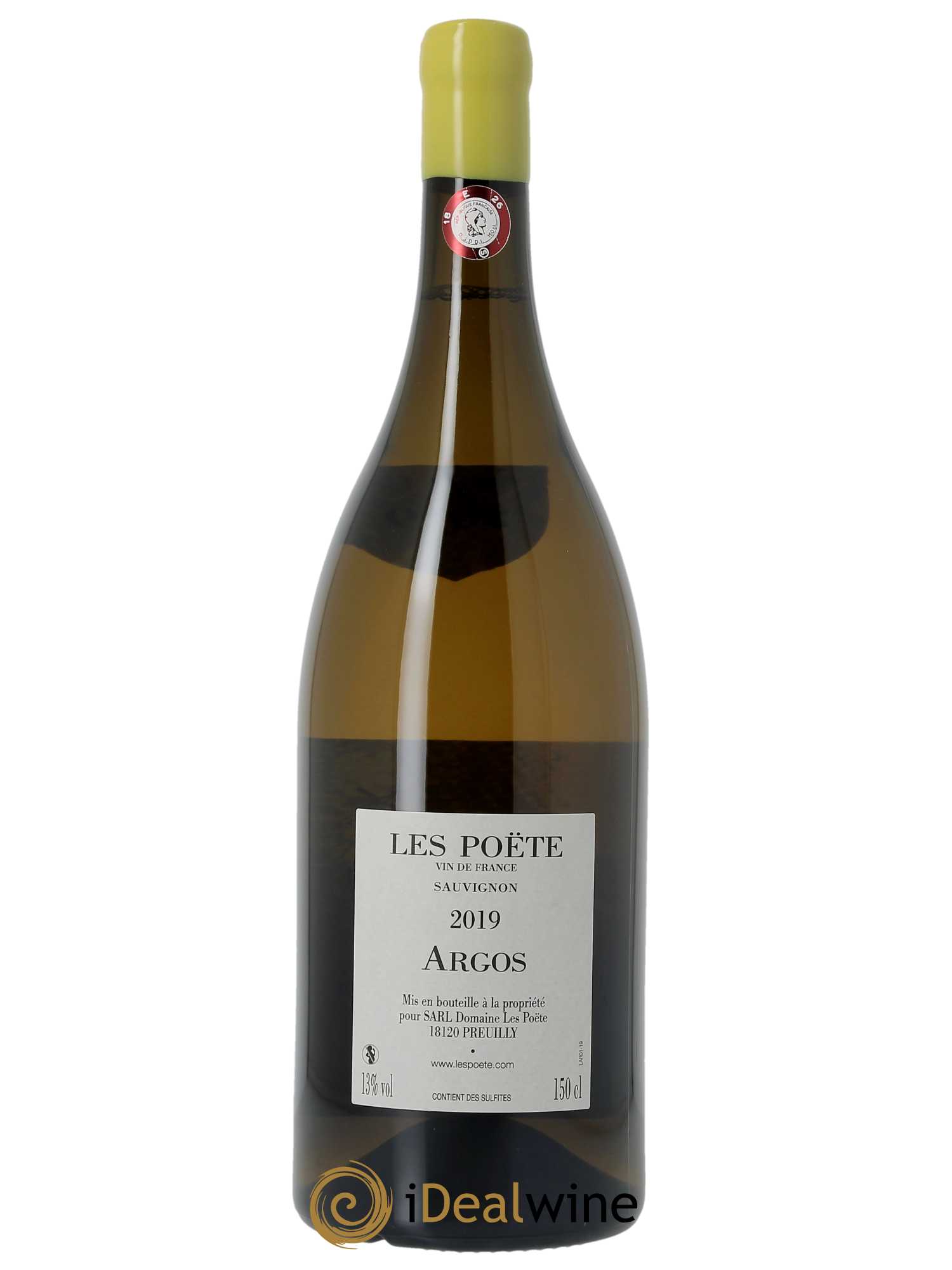 Vin de France (anciennement Quincy) Argos Les Poëte 2019 - Lotto di 1 magnum - 1
