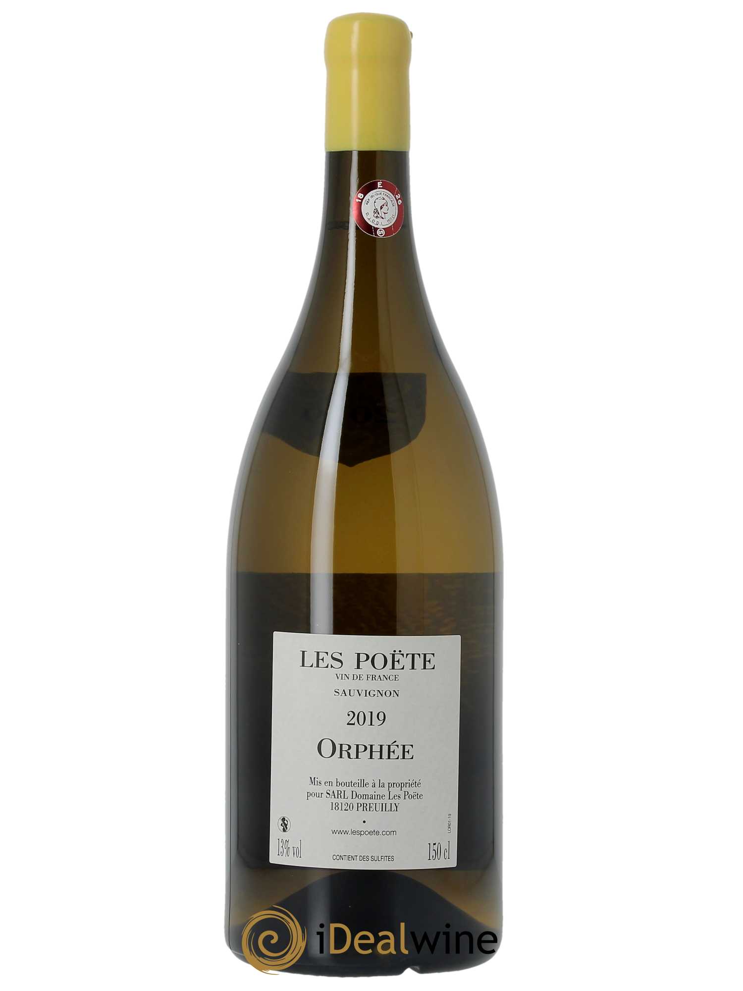 Vin de France (anciennement Reuilly) Orphée Les Poëte  2019 - Lot de 1 magnum - 1