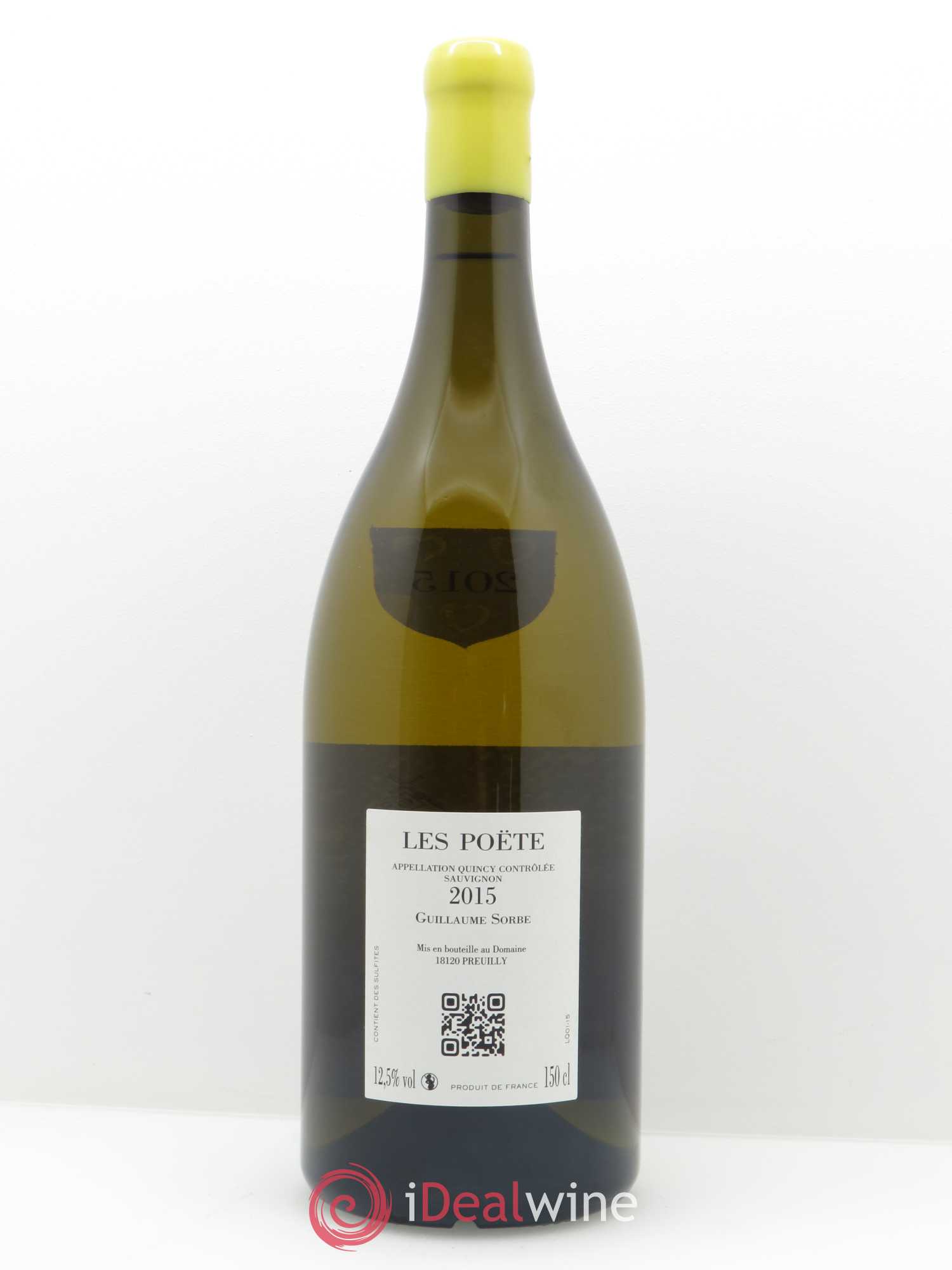 Vin de France (anciennement Quincy) Argos Les Poëte 2015 - Lot de 1 magnum - 1