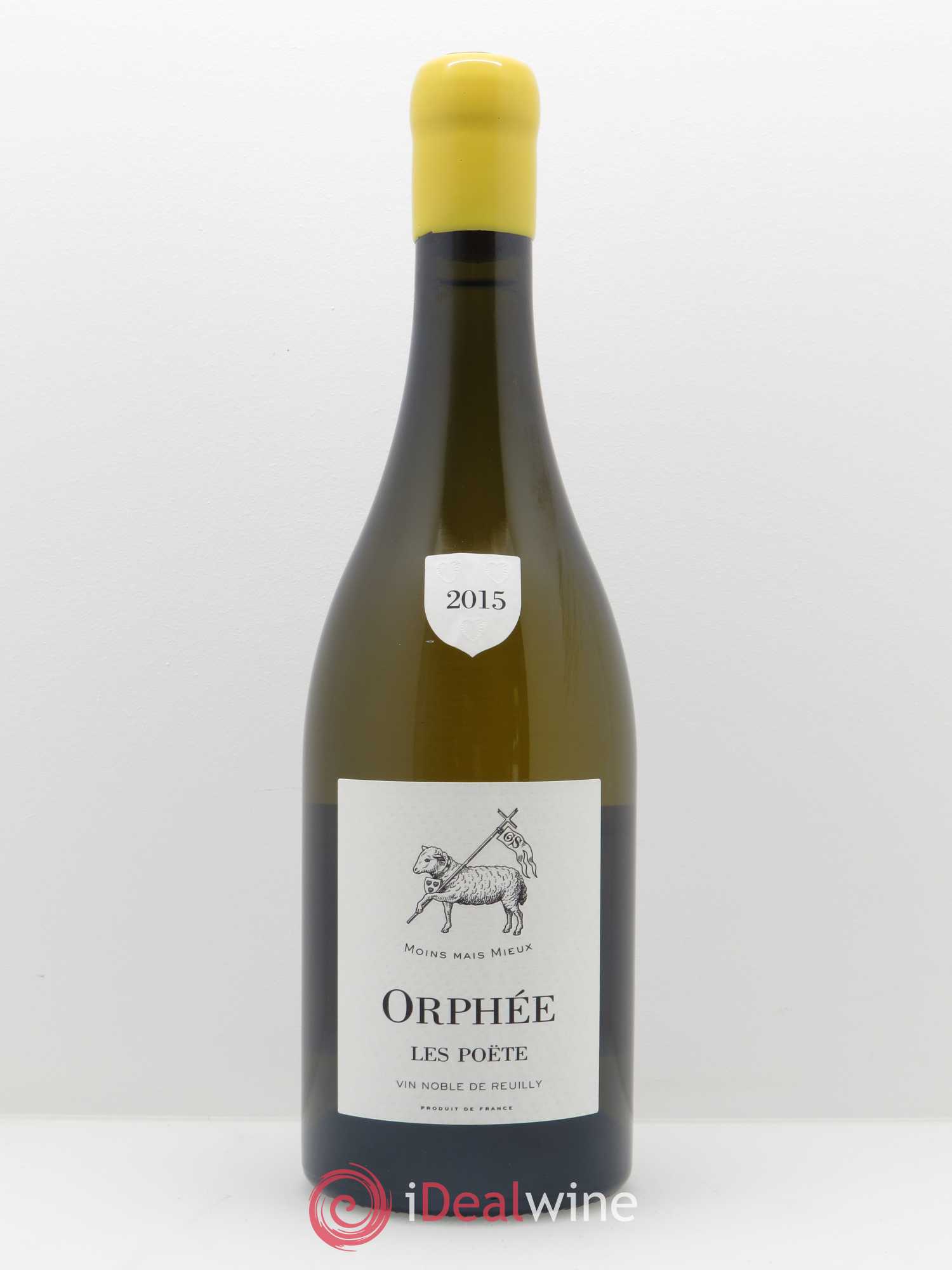 Vin de France (anciennement Reuilly) Orphée Les Poëte 2015 - Lot de 1 bouteille - 0