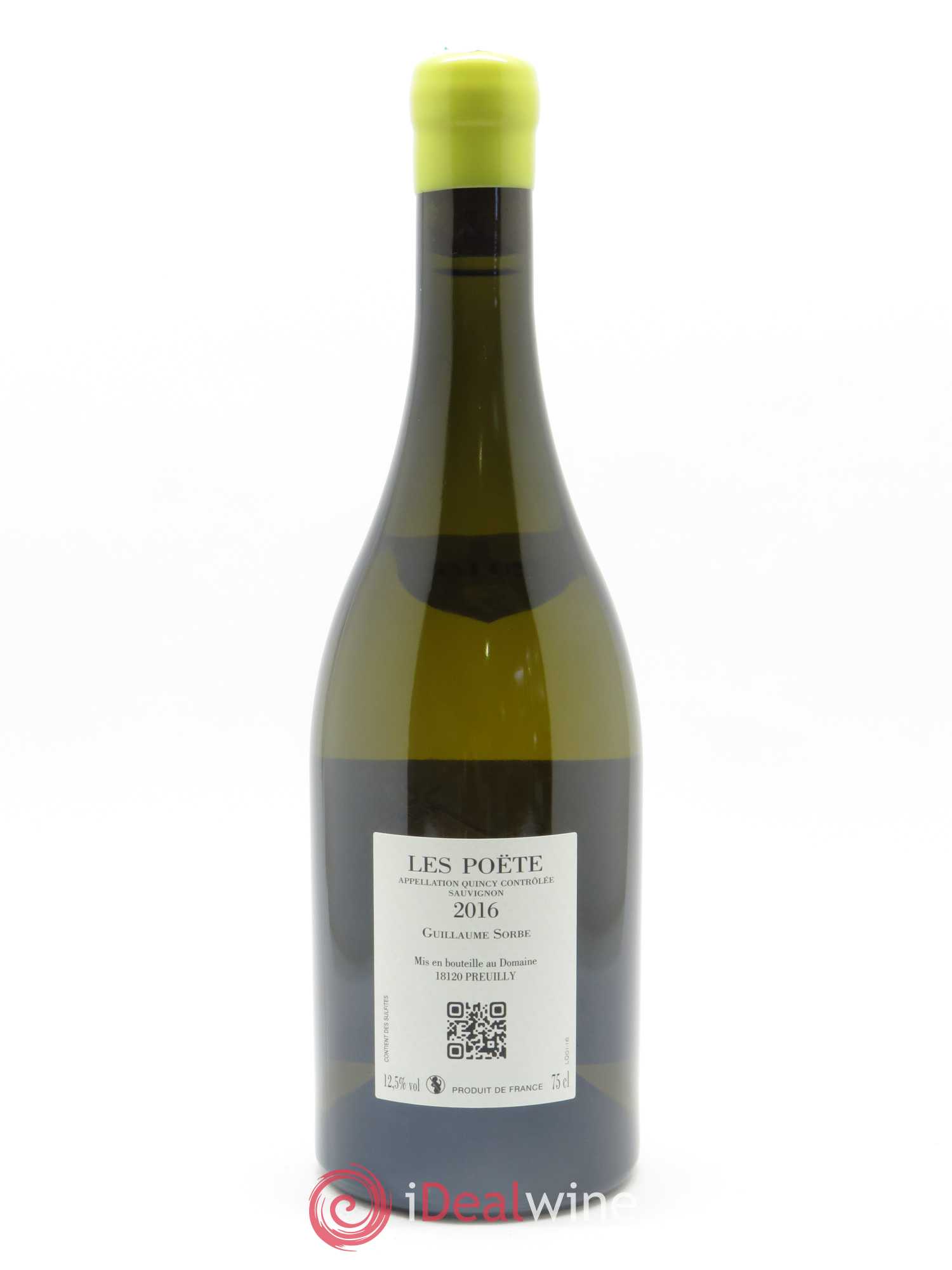 Vin de France (anciennement Quincy) Argos Les Poëte 2016 - Lot de 1 bouteille - 1