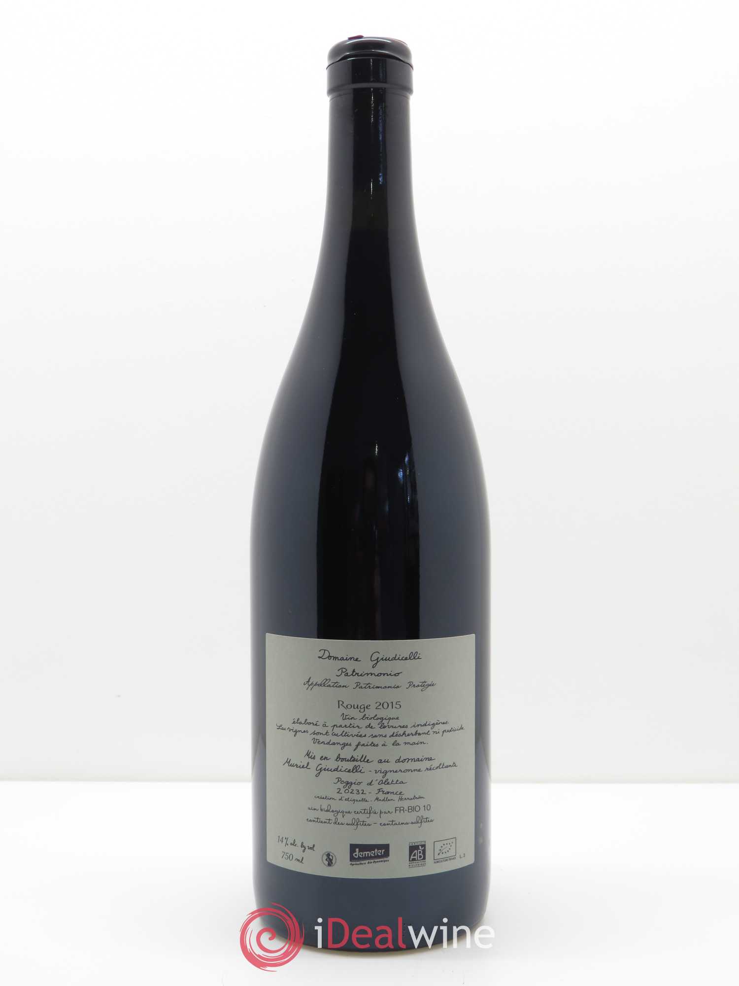 Patrimonio Domaine Giudicelli 2015 - Lot de 1 bouteille - 1