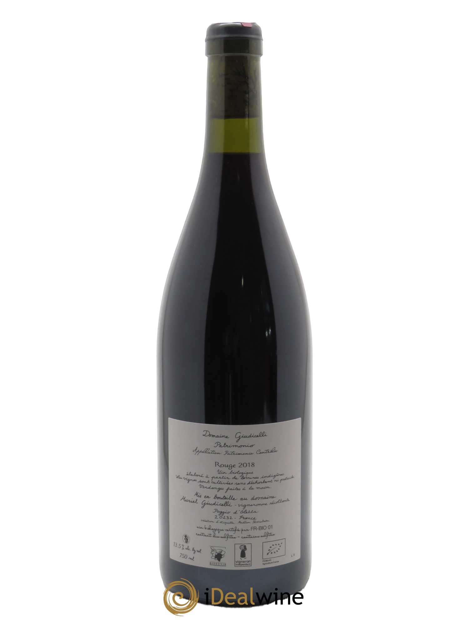 Patrimonio Domaine Giudicelli 2018 - Lot de 1 bouteille - 1