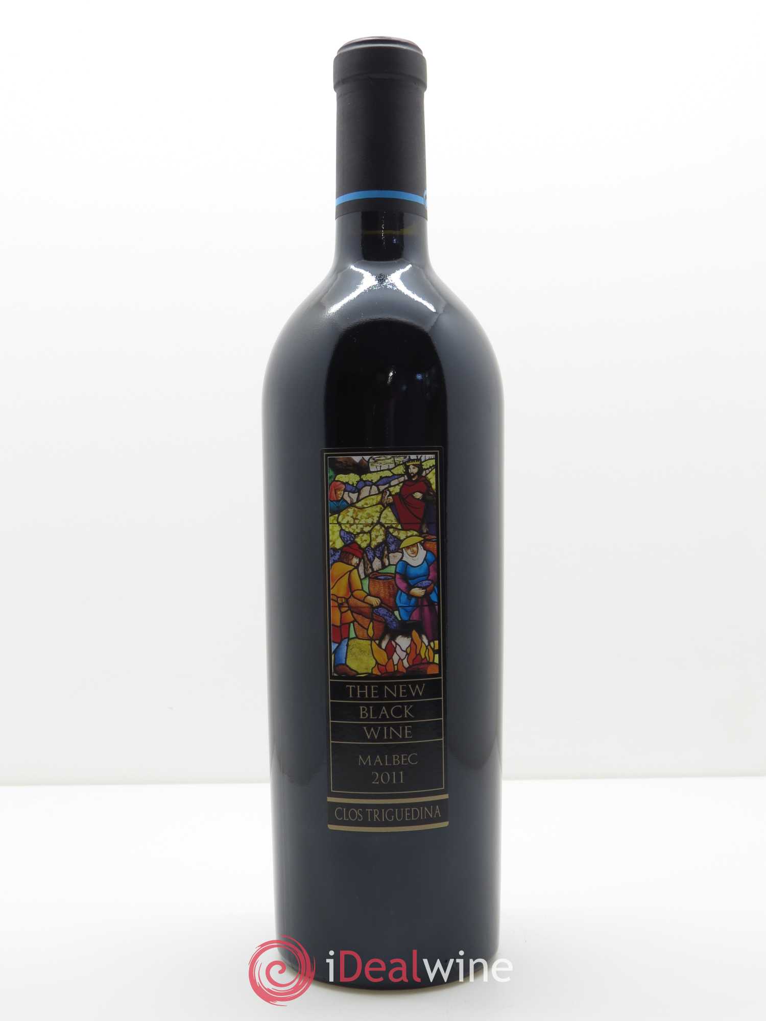 Cahors Clos Triguedina New Black Wine Jean-Luc Baldès 2011 - Lot de 1 bouteille - 0