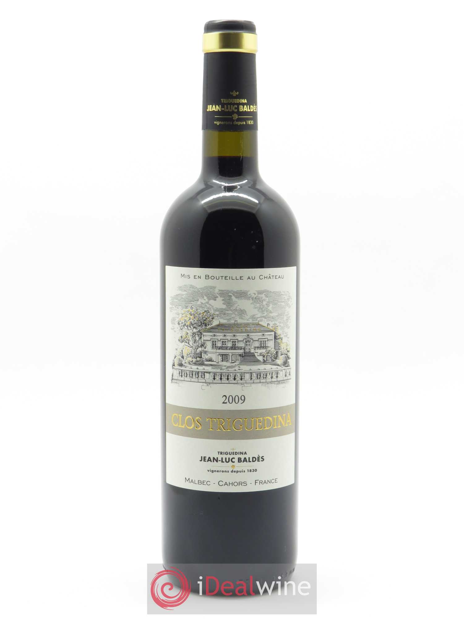 Cahors Clos Triguedina Jean-Luc Baldès 2009 - Lot de 1 bouteille - 0