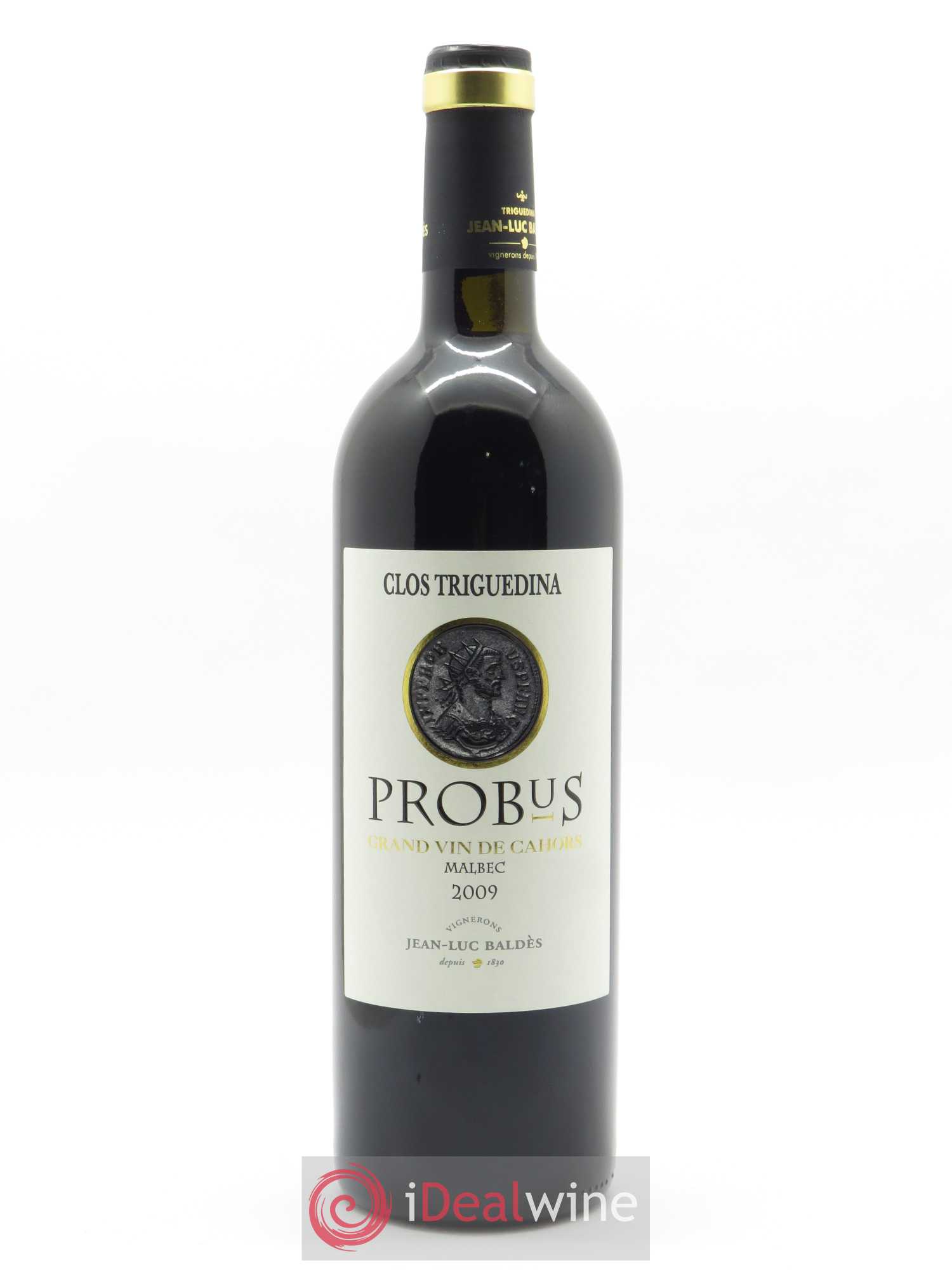 Cahors Clos Triguedina Probus Jean-Luc Baldès 2009 - Lot de 1 bouteille - 0