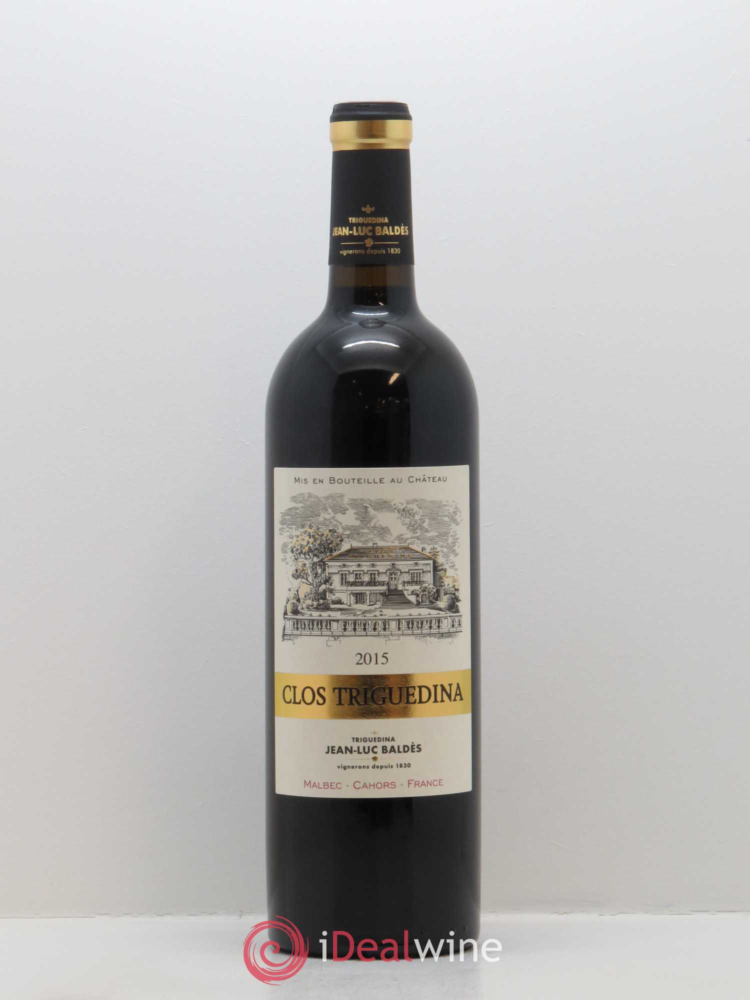Cahors Clos Triguedina Jean-Luc Baldès 2015 - Lot de 1 bouteille - 0