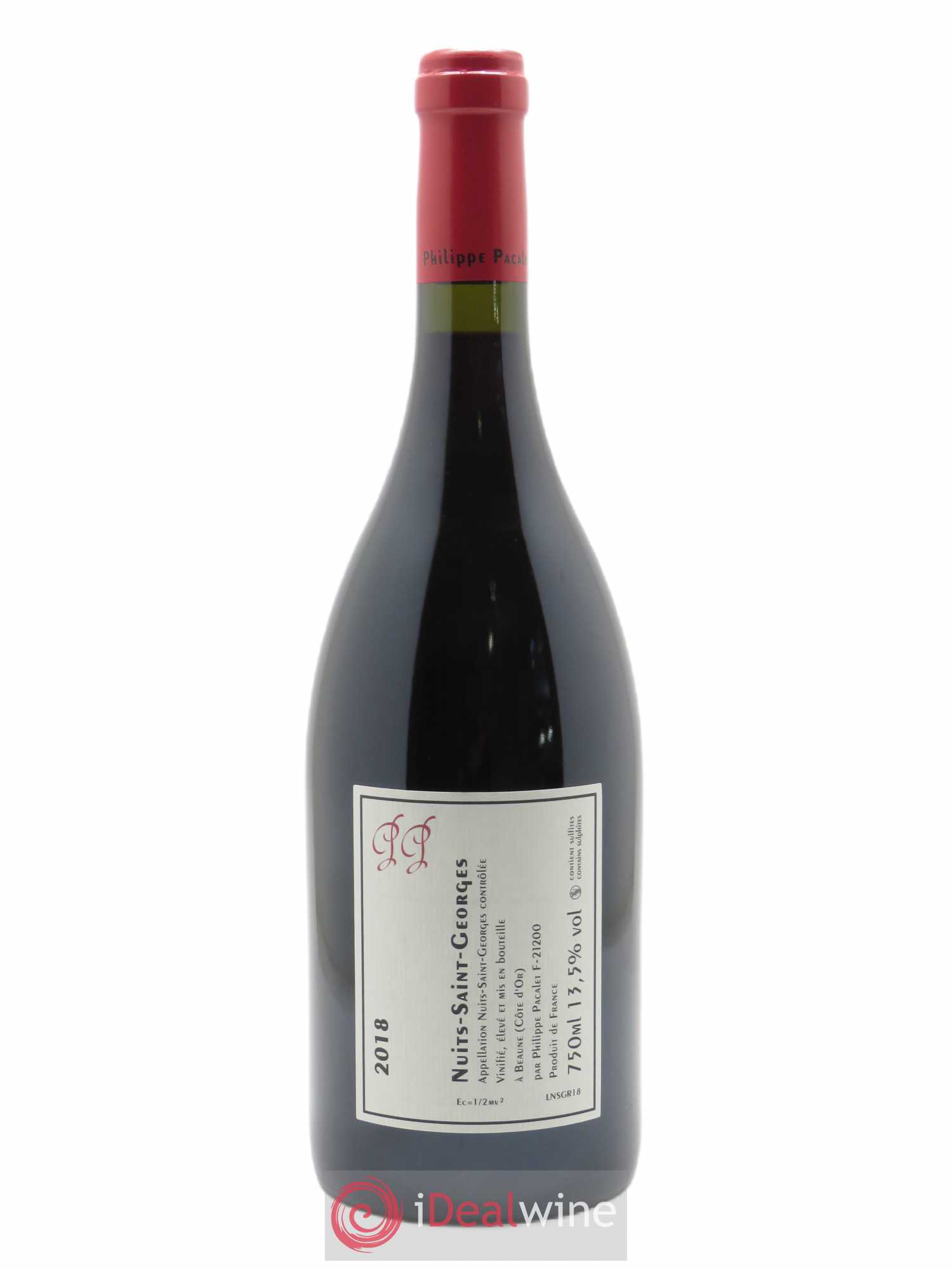 Nuits-Saint-Georges Philippe Pacalet 2018 - Lot de 1 bouteille - 1
