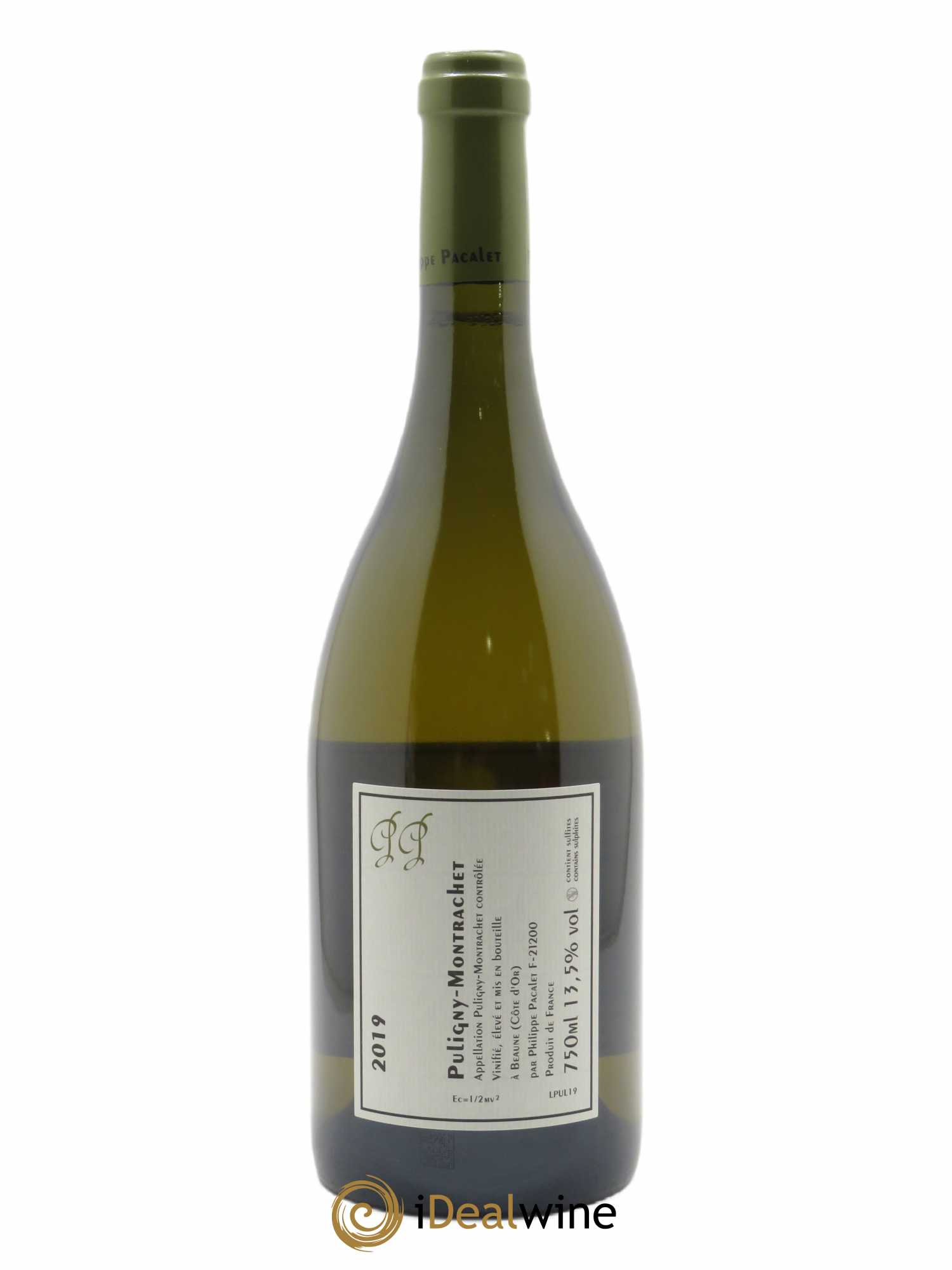 Puligny-Montrachet Philippe Pacalet 2019 - Lot de 1 bouteille - 1