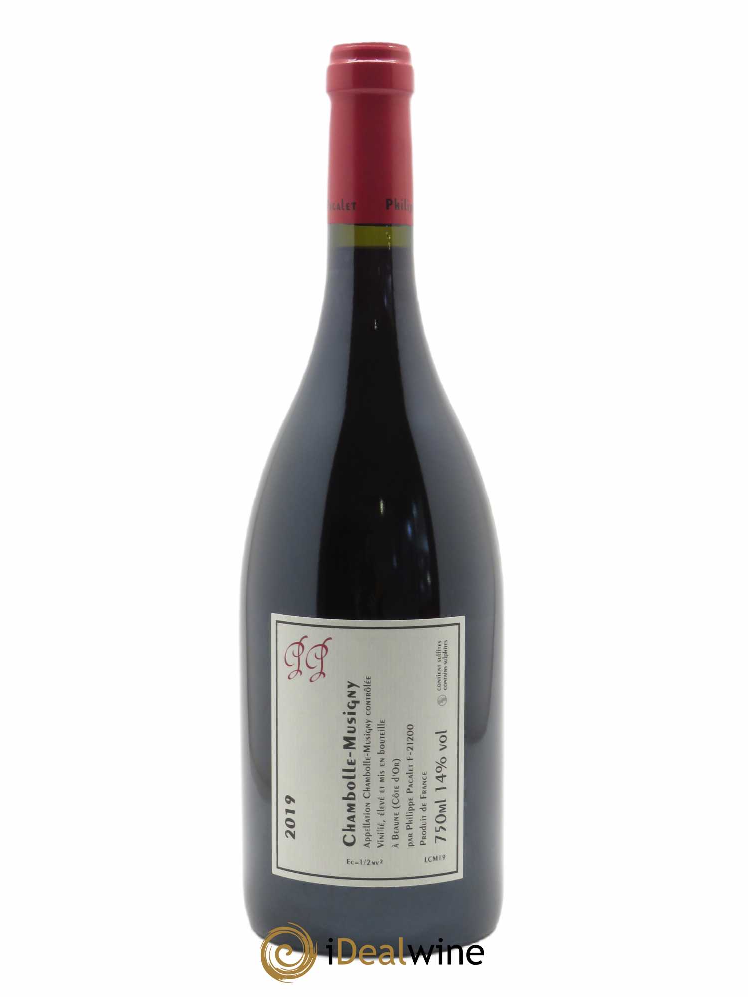 Chambolle-Musigny Philippe Pacalet 2019 - Lot de 1 bouteille - 1