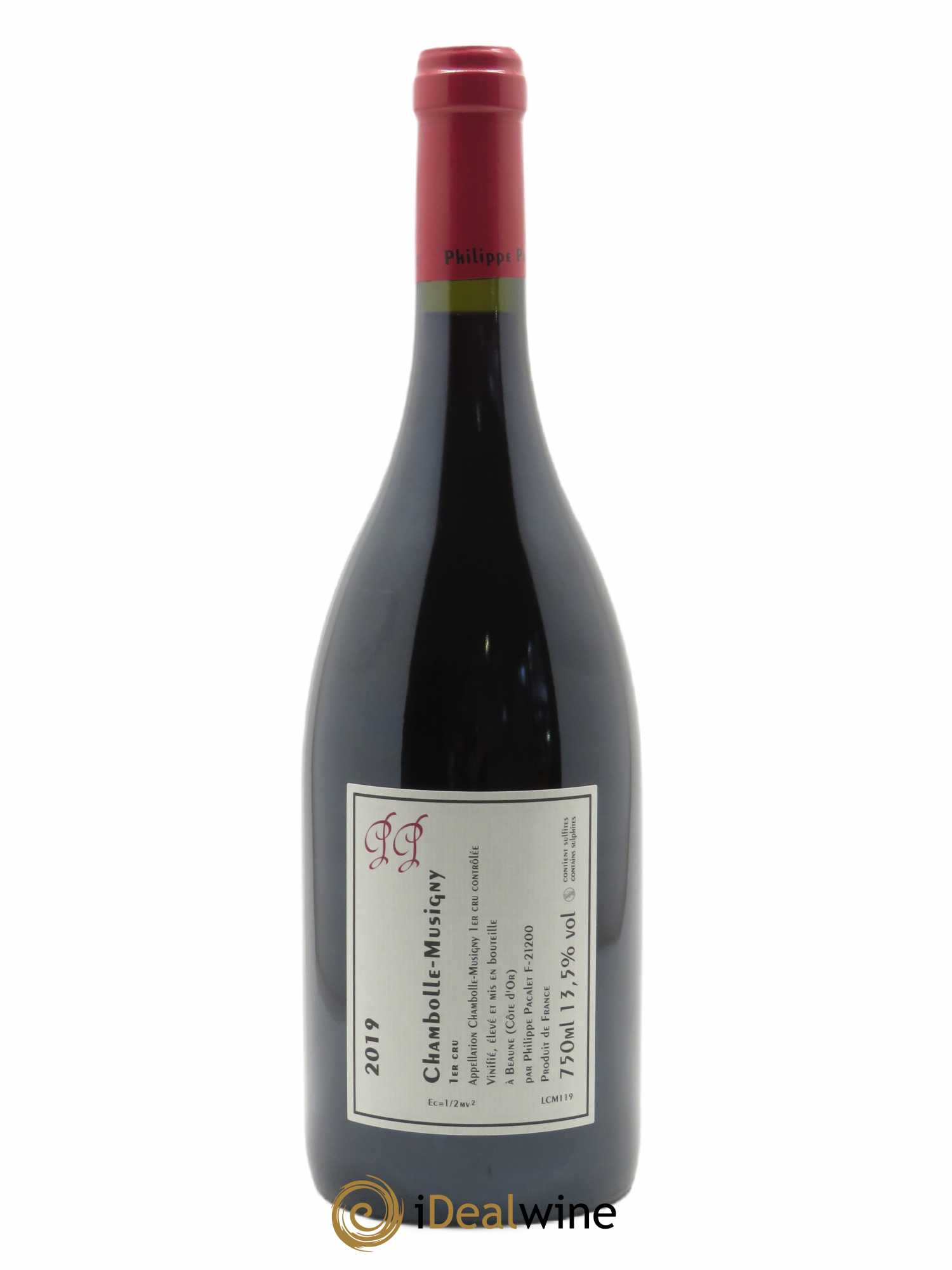 Chambolle-Musigny 1er Cru Philippe Pacalet 2019 - Lot de 1 bouteille - 1