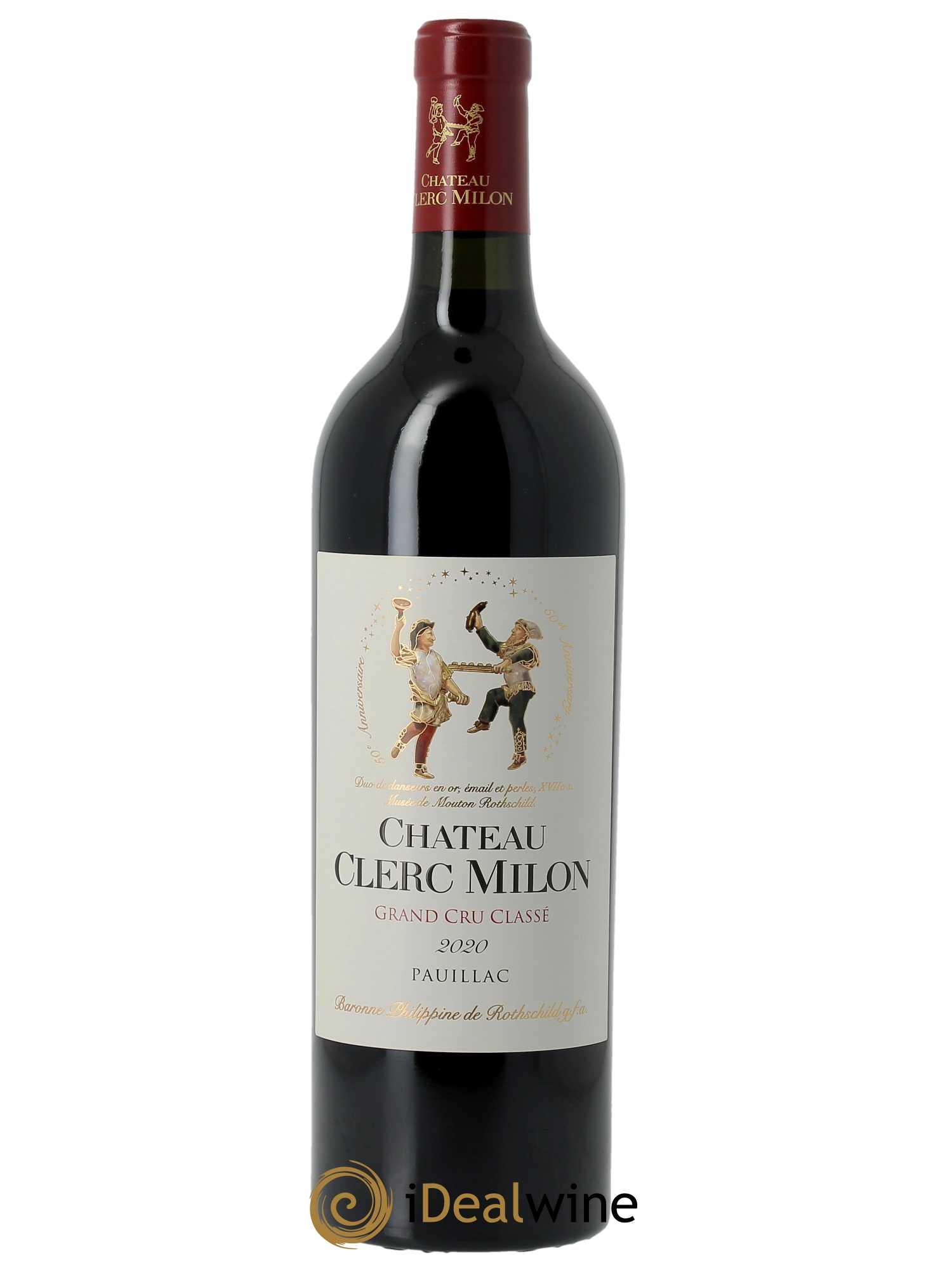 Château Clerc Milon 5ème Grand Cru Classé  2020 - Lot of 1 bottle - 0