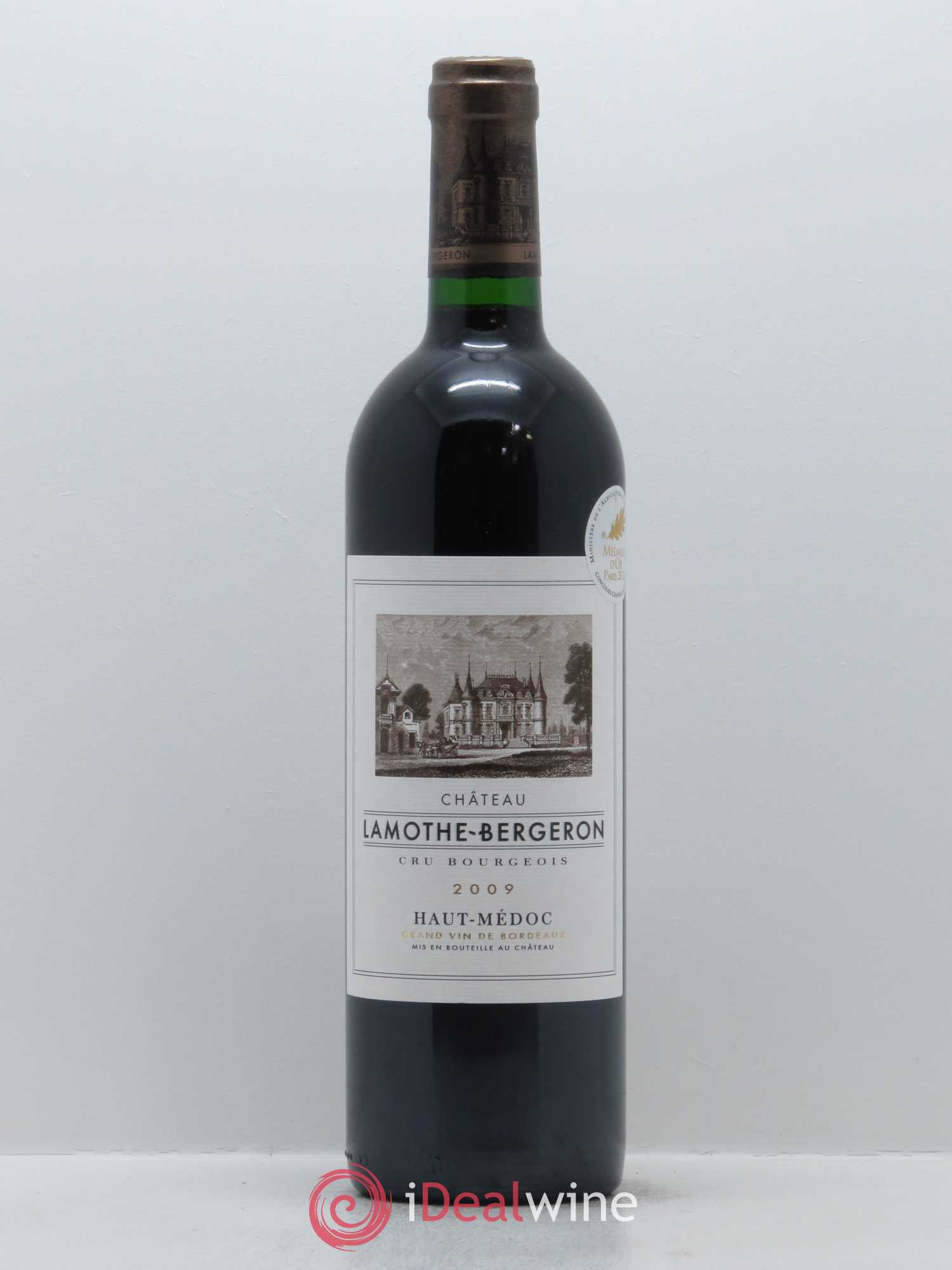 Château Lamothe Bergeron Cru Bourgeois 2009 - Lot de 1 bouteille - 0