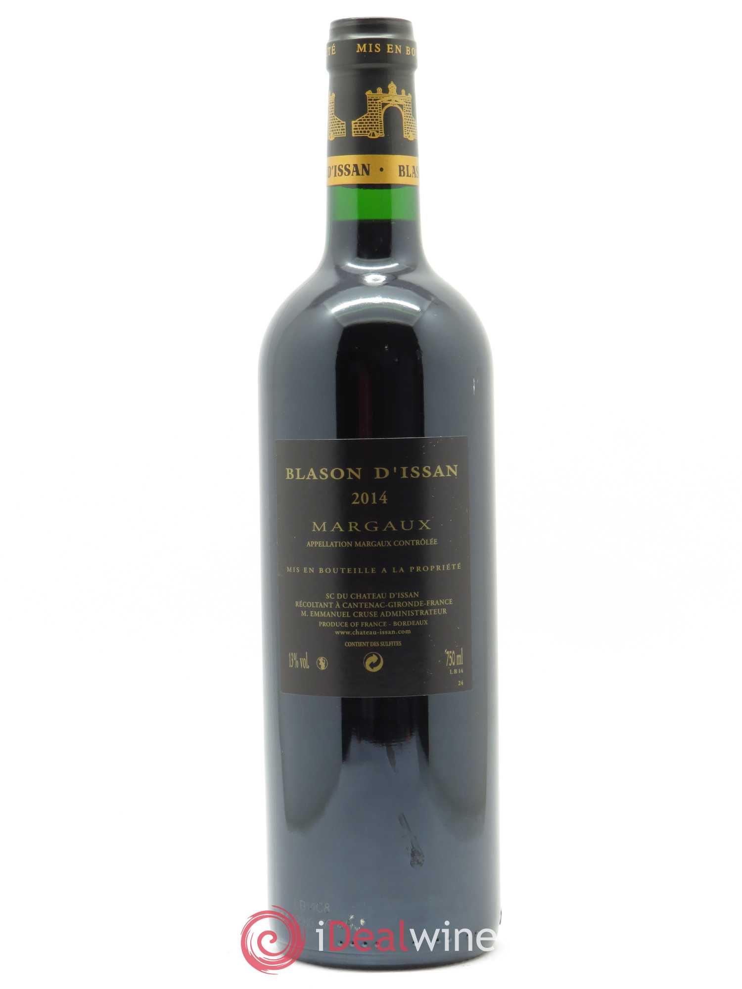 Blason d'Issan 2014 - Lot of 1 bottle - 1