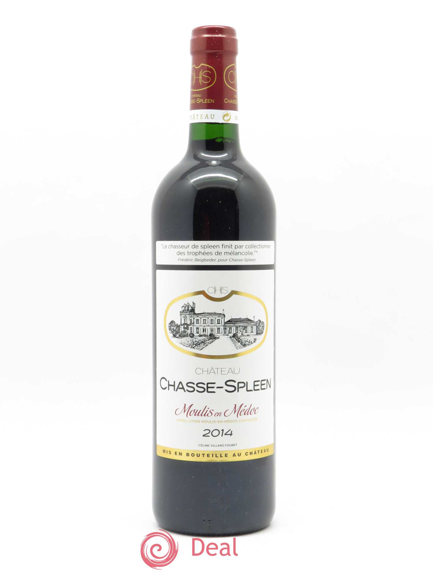 Château Chasse Spleen 2014 - Lot de 1 bouteille - 0