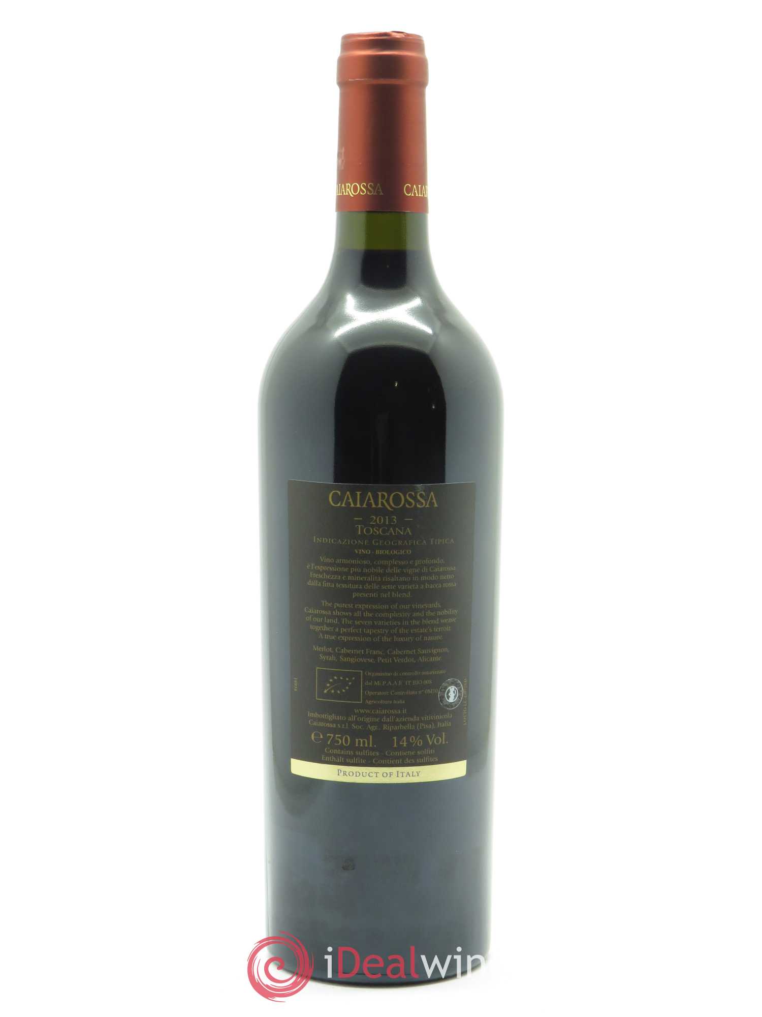 Toscana IGT Caiarossa  2013 - Lotto di 1 bottiglia - 1