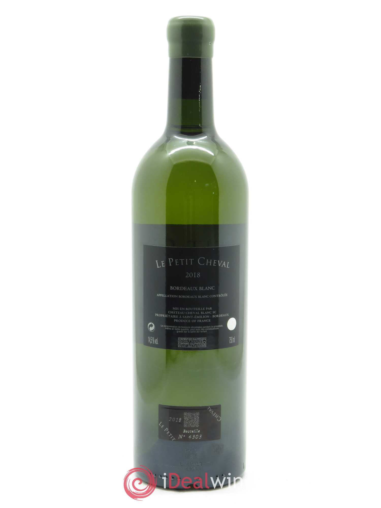 Le Petit Cheval Blanc 2018 - Posten von 1 Flasche - 1