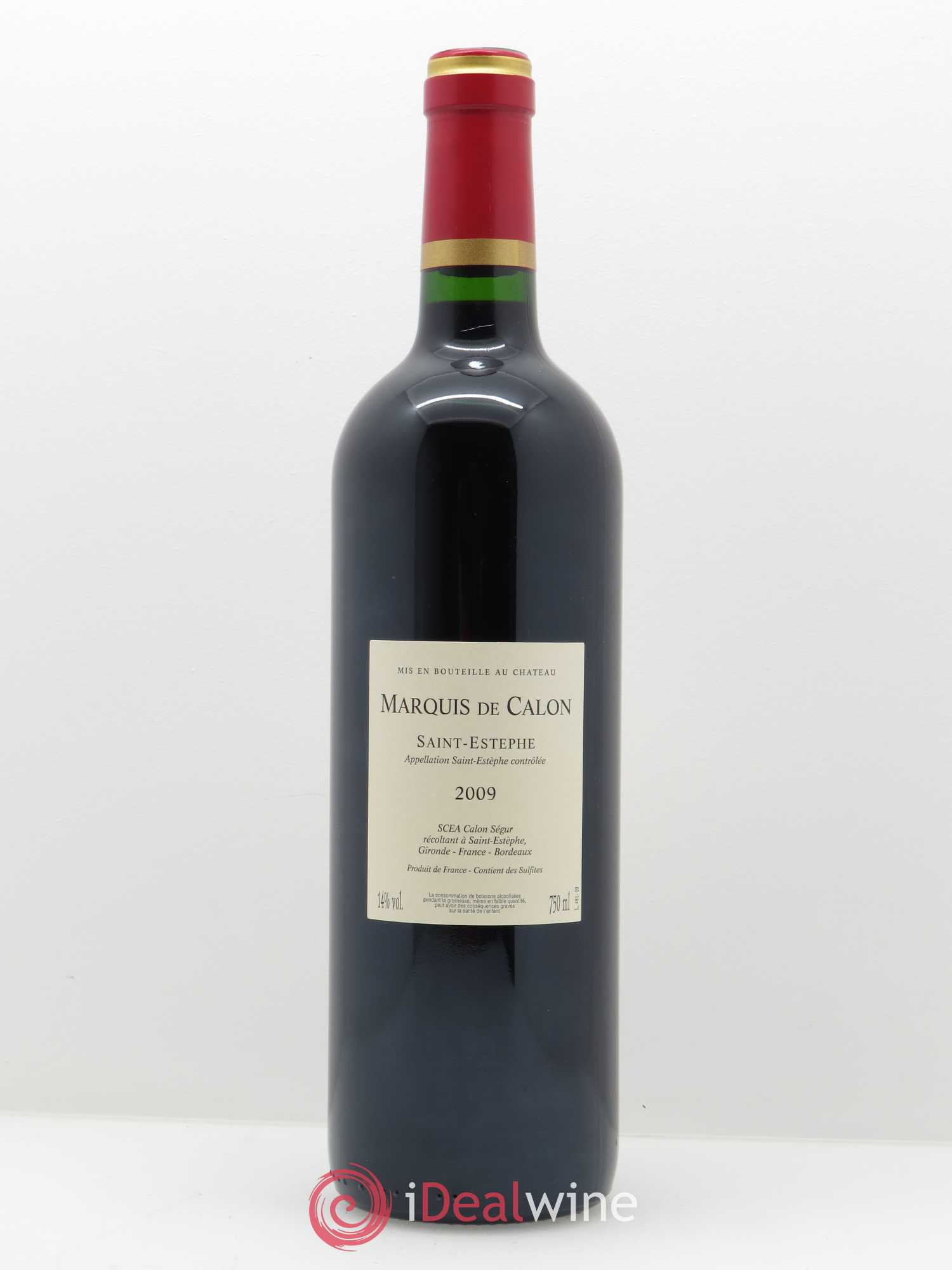 Marquis de Calon Second Vin 2009 - Lot de 1 bouteille - 1