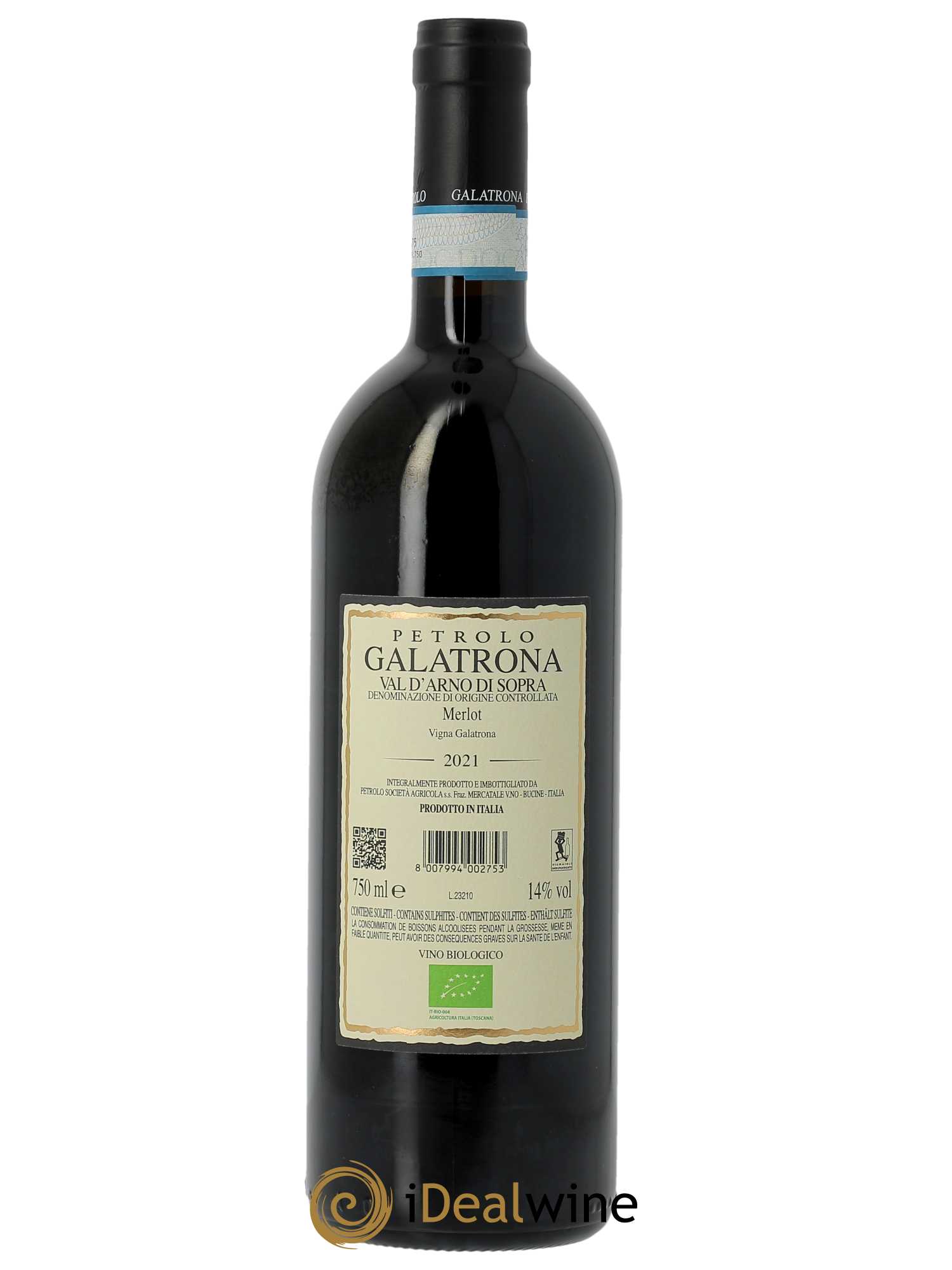Toscana IGT Petrolo Galatrona (CBO à partir de 6 bts) 2021 - Lot de 1 bouteille - 1