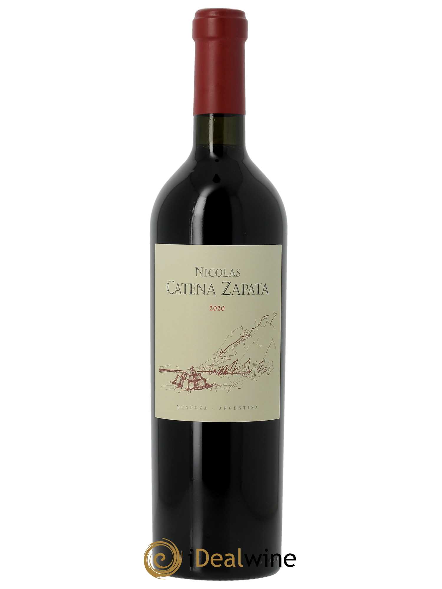 Mendoza Catena Zapata Nicolas (OWC if 6 bt) 2020 - Lot of 1 bottle - 0