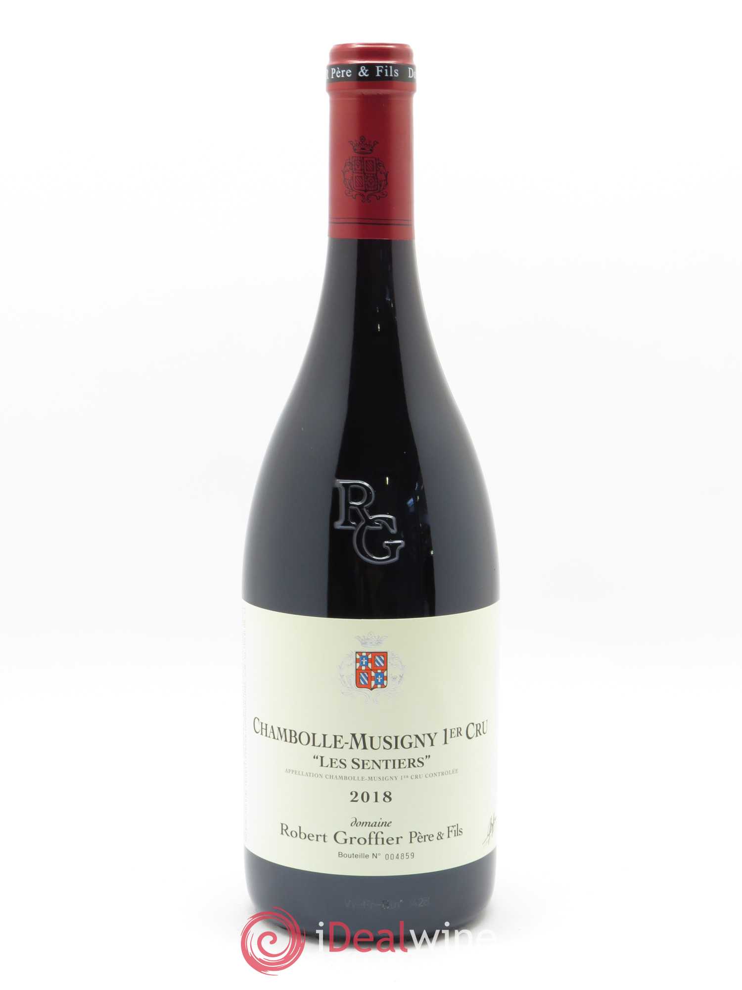 Chambolle-Musigny 1er Cru Les Sentiers Robert Groffier Père & Fils (Domaine) 2018 - Lot de 1 bouteille - 0