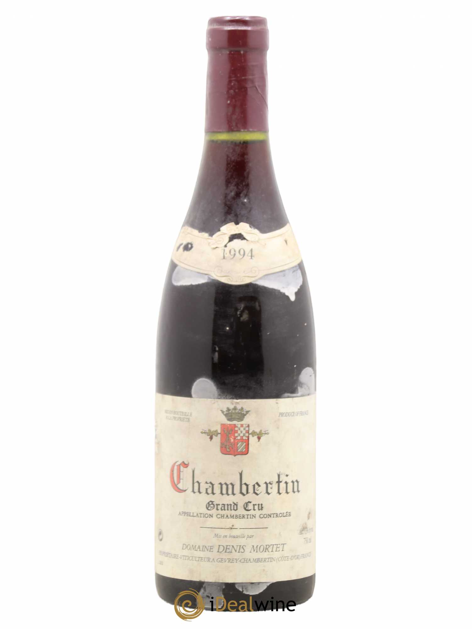 Chambertin Grand Cru Denis Mortet (Domaine) 1994 - Lot de 1 bouteille - 0