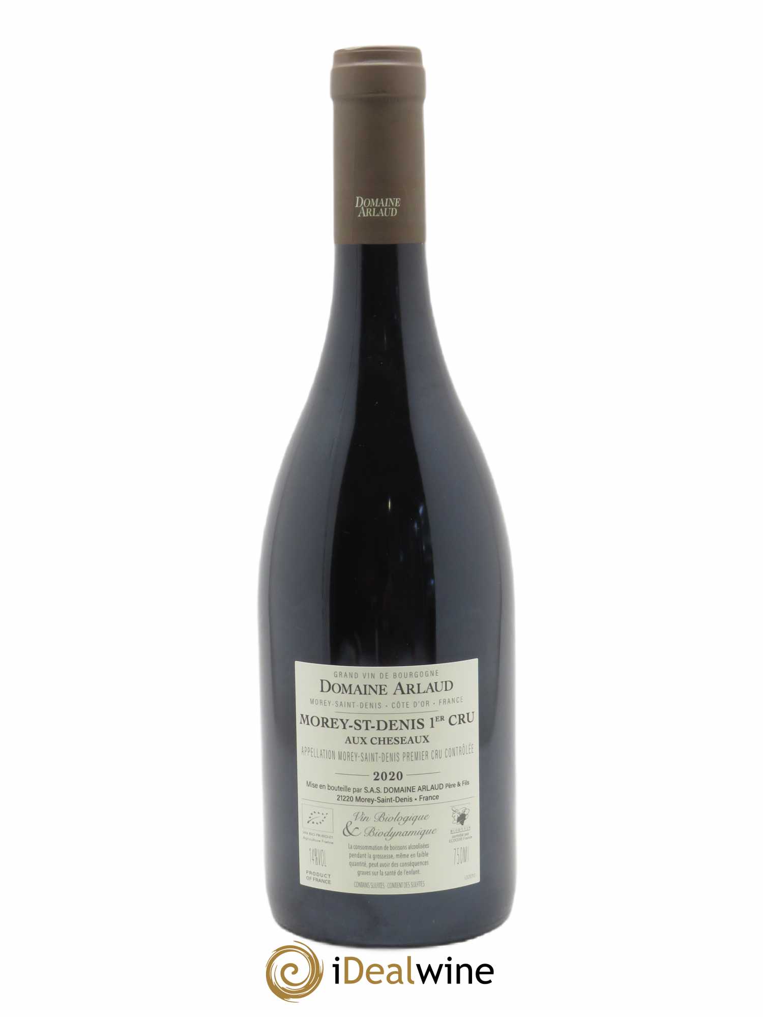 Morey-Saint-Denis 1er Cru Aux Chéseaux Arlaud 2020 - Lot de 1 bouteille - 1