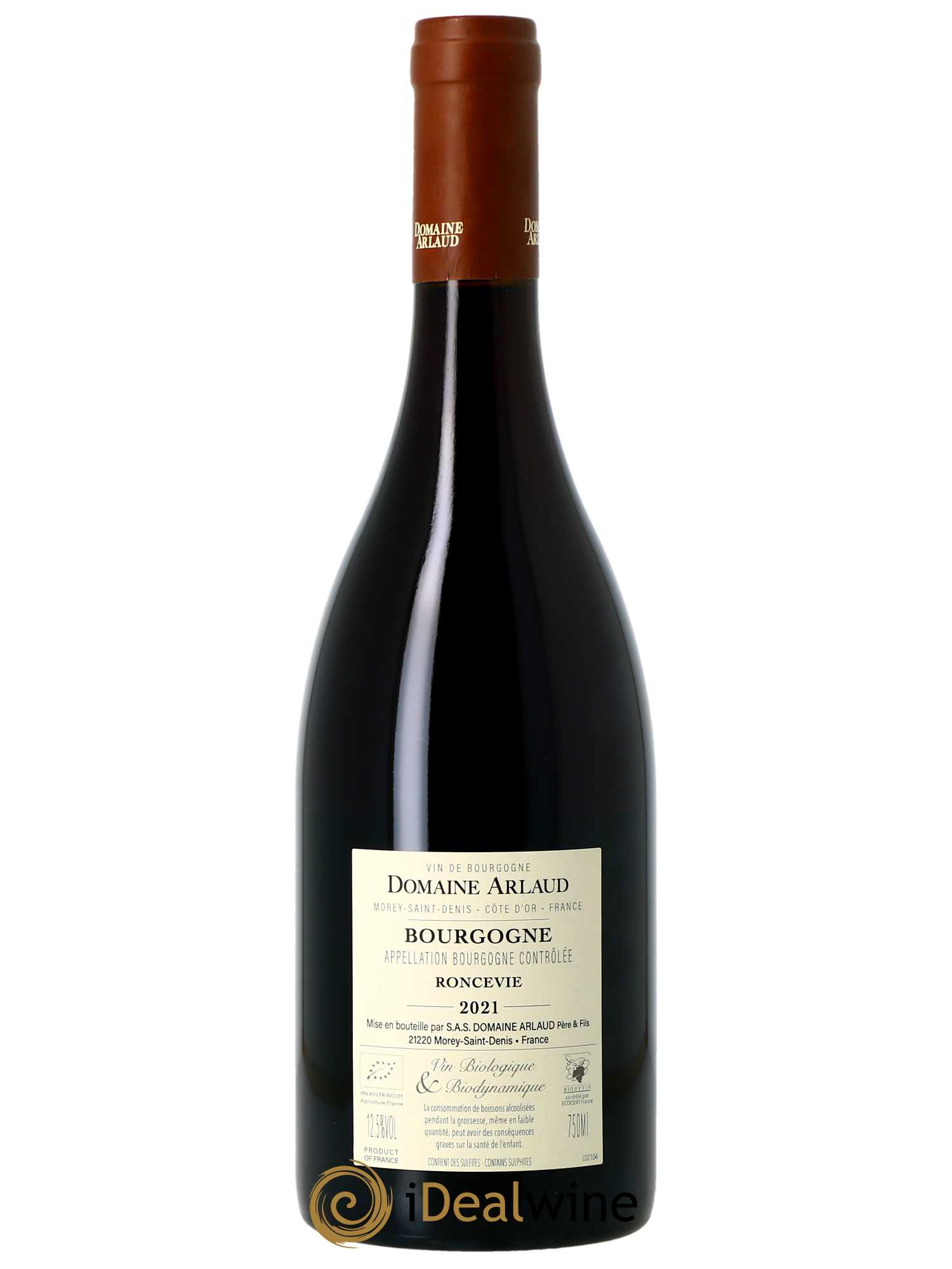 Bourgogne Roncevie Arlaud 2021 - Lot of 1 bottle - 1