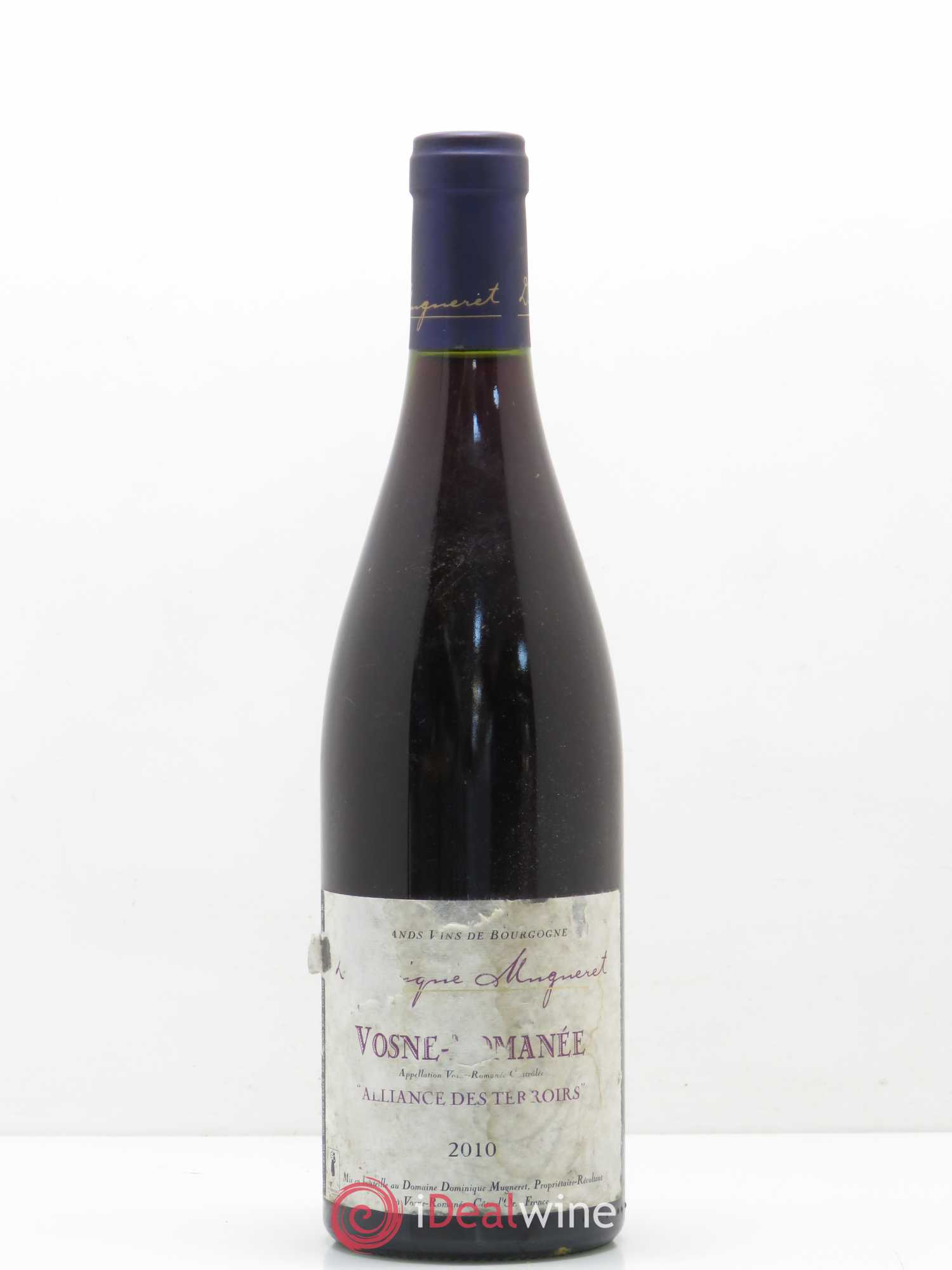 Vosne-Romanée Alliance des Terrois Domaine Dominique Mugneret 2010 - Posten von 1 Flasche - 0