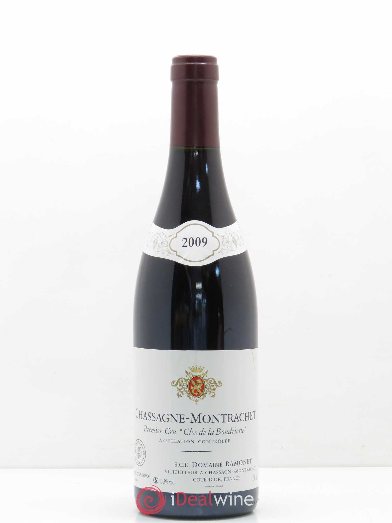 Chassagne-Montrachet 1er Cru Clos de la Boudriotte Ramonet (Domaine) 2009 - Lot de 1 bouteille - 0