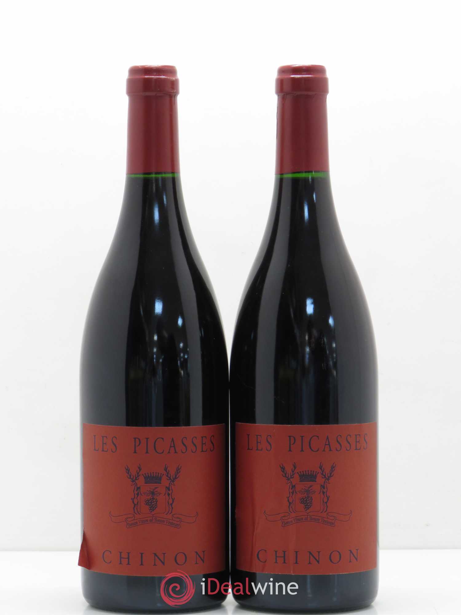 Chinon Les Picasses Château De Coulaines (sans prix de réserve) 2013 - Posten von 2 Flaschen - 0
