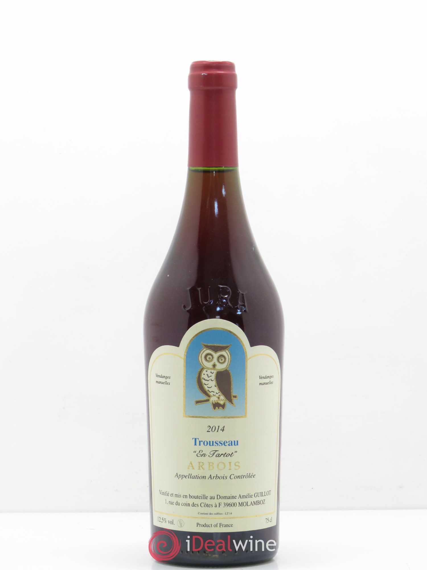 Arbois Trousseau En Tartot Domaine Guillot (sans prix de réserve) 2014 - Posten von 1 Flasche - 0