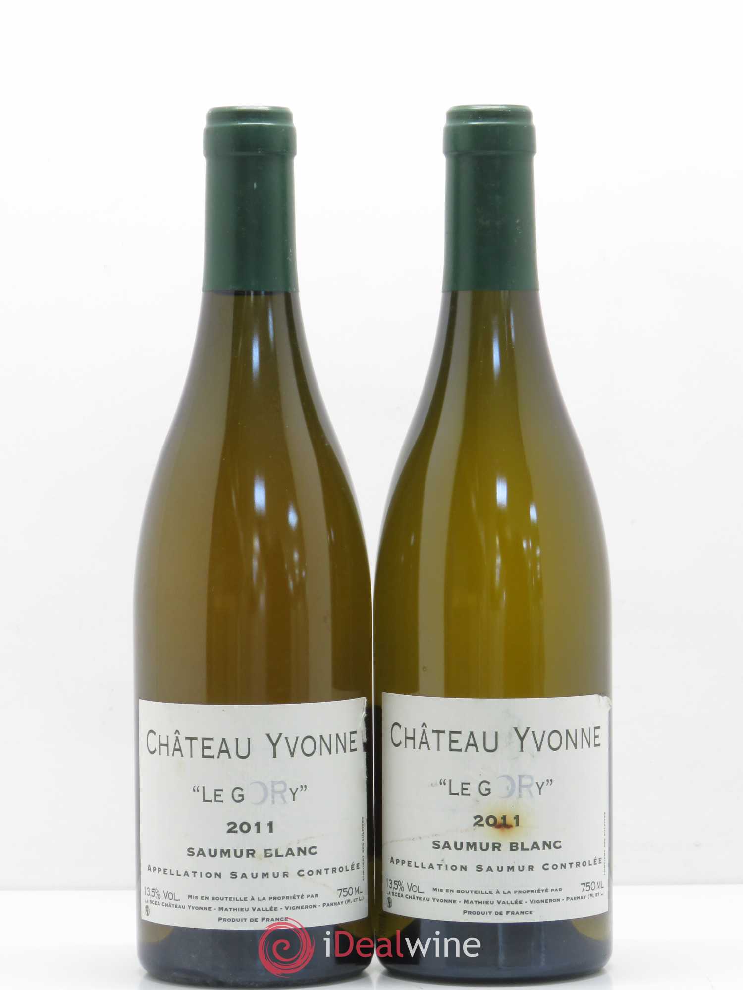 Saumur Le Gory Château Yvonne 2011 - Lot de 2 bouteilles - 0