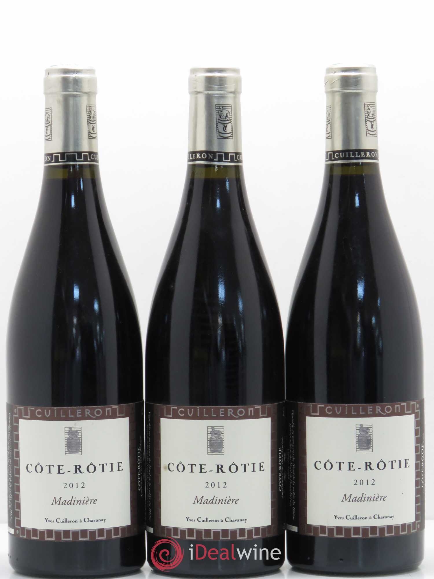 Côte-Rôtie Madinière Yves Cuilleron (Domaine) 2012 - Lot de 3 bouteilles - 0