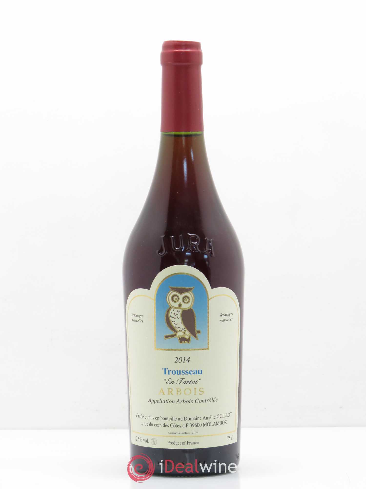 Arbois Trousseau En Tartot Domaine Guillot (sans prix de réserve) 2014 - Posten von 1 Flasche - 0