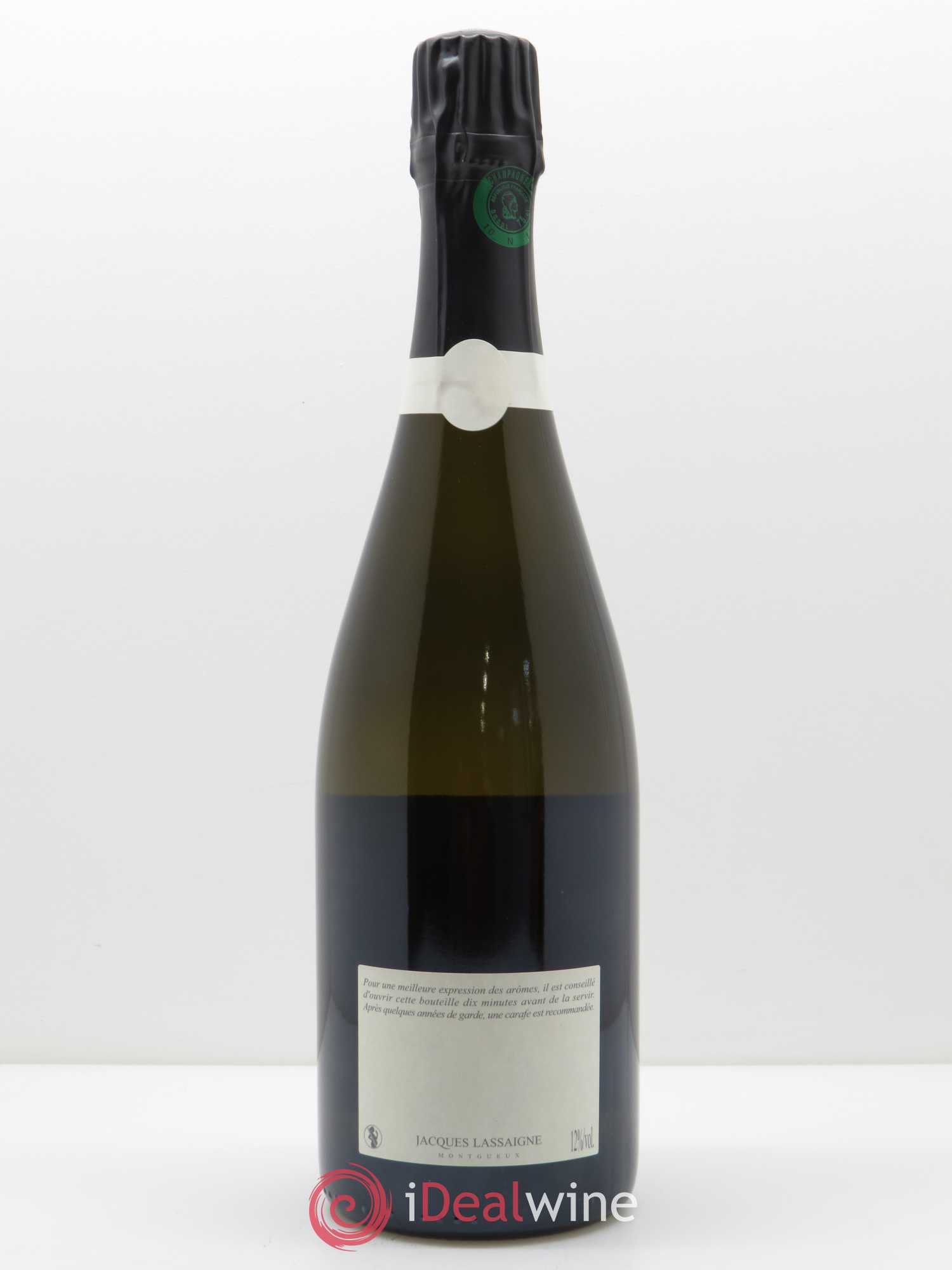 Clos Sainte-Sophie Blanc de Blancs Extra-Brut Jacques Lassaigne 2012 - Lot de 1 bouteille - 1