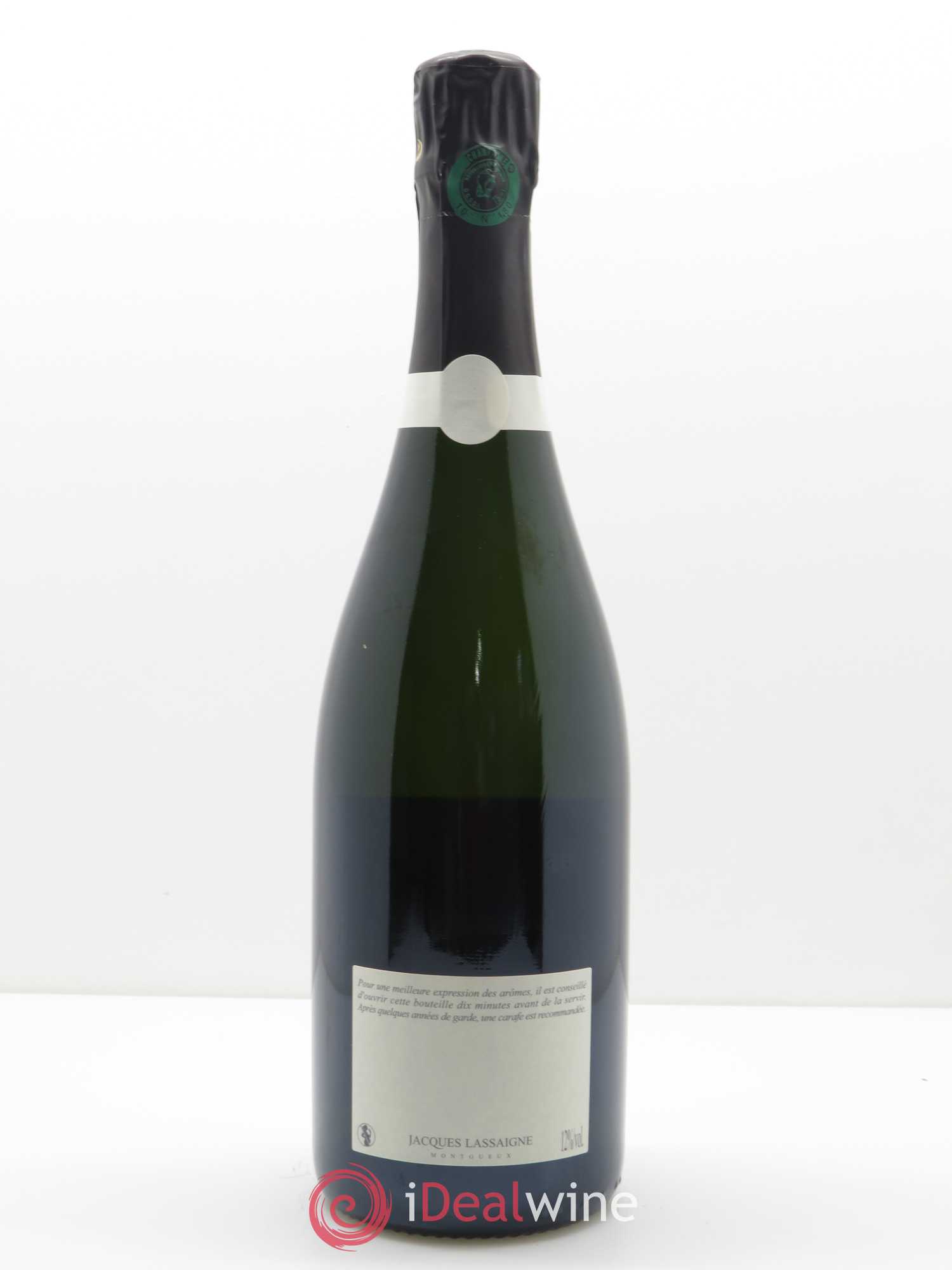 Blanc de Blancs millésimé Brut Nature Jacques Lassaigne 2009 - Lot of 1 bottle - 1