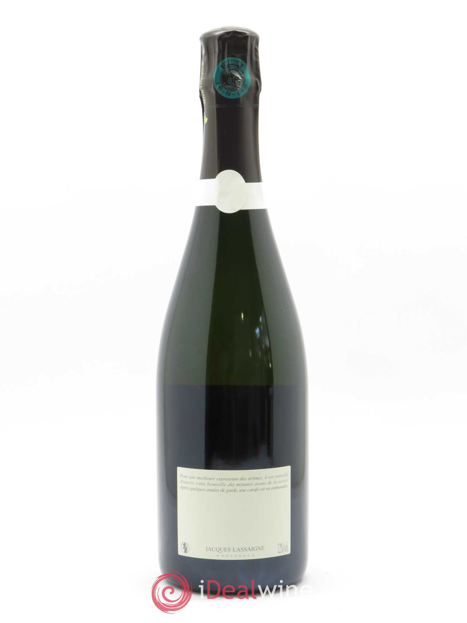 Blanc de Blancs millésimé Brut Nature Jacques Lassaigne 2011 - Lot de 1 bouteille - 1