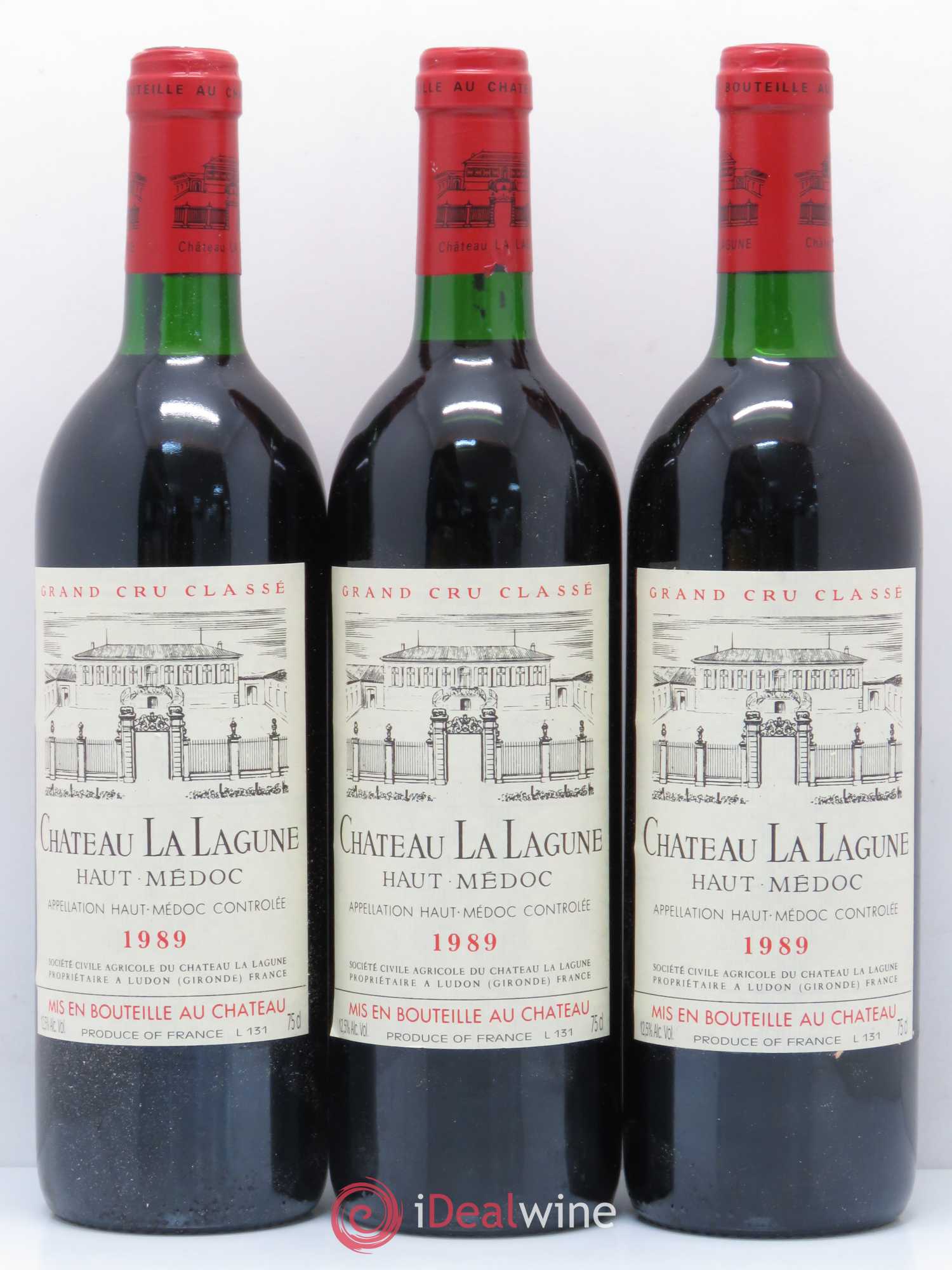 Château la Lagune 3ème Grand Cru Classé 1989 - Lot de 6 bouteilles - 2