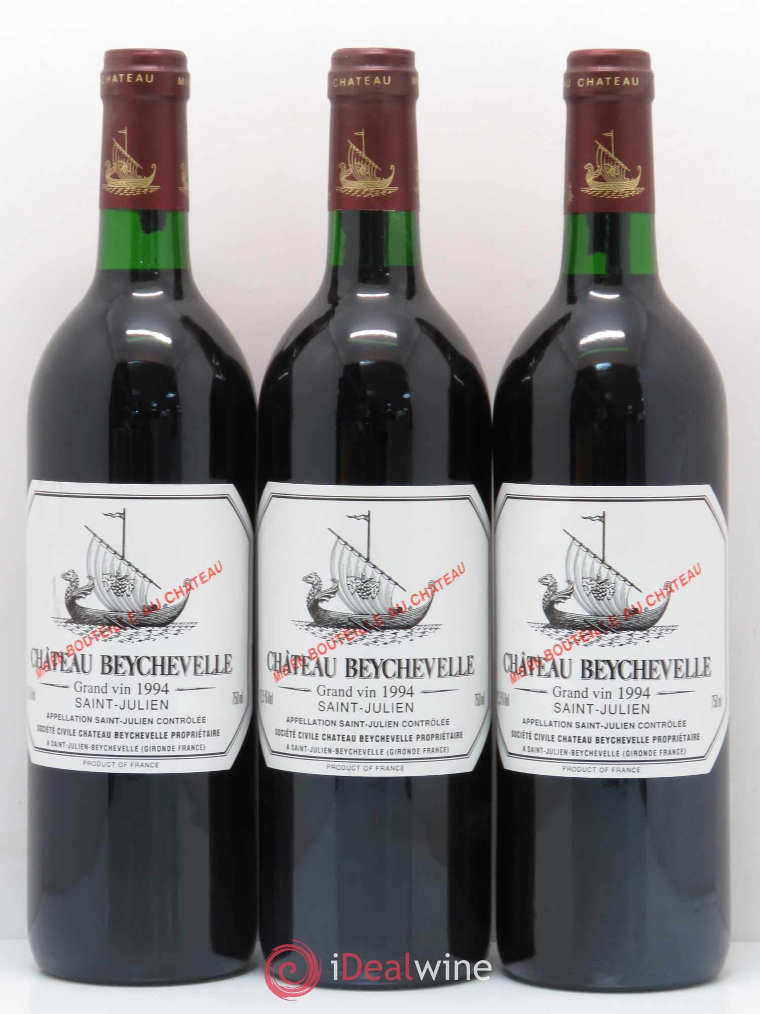 Château Beychevelle 4ème Grand Cru Classé 1994 - Lot de 6 bouteilles - 2