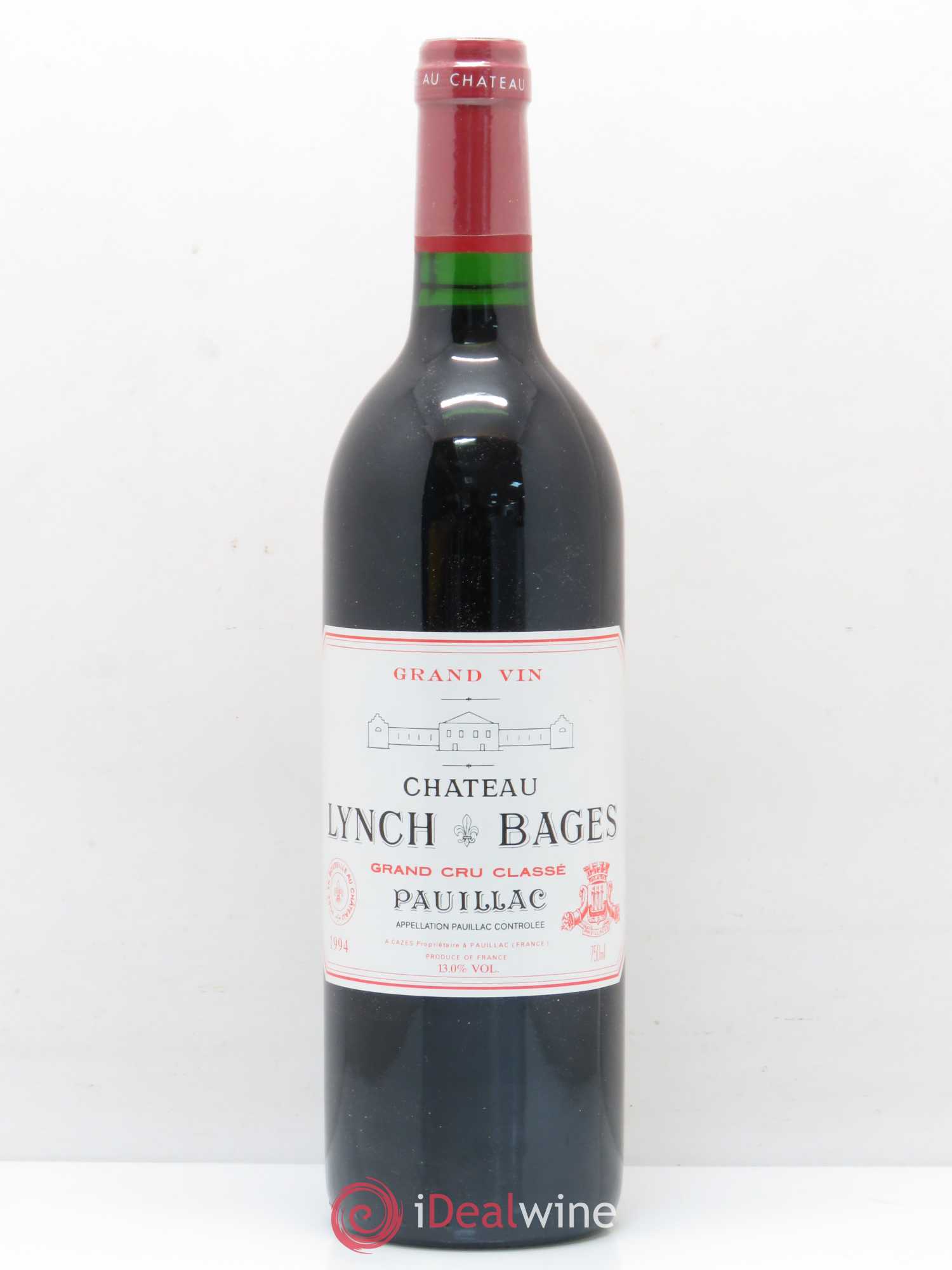 Château Lynch Bages 5ème Grand Cru Classé 1994 - Lot de 1 bouteille - 0