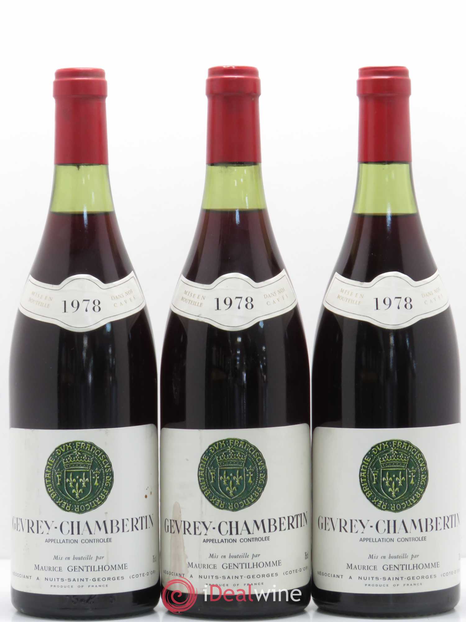 Gevrey-Chambertin Gentilhomme 1978 - Posten von 12 Flaschen - 4