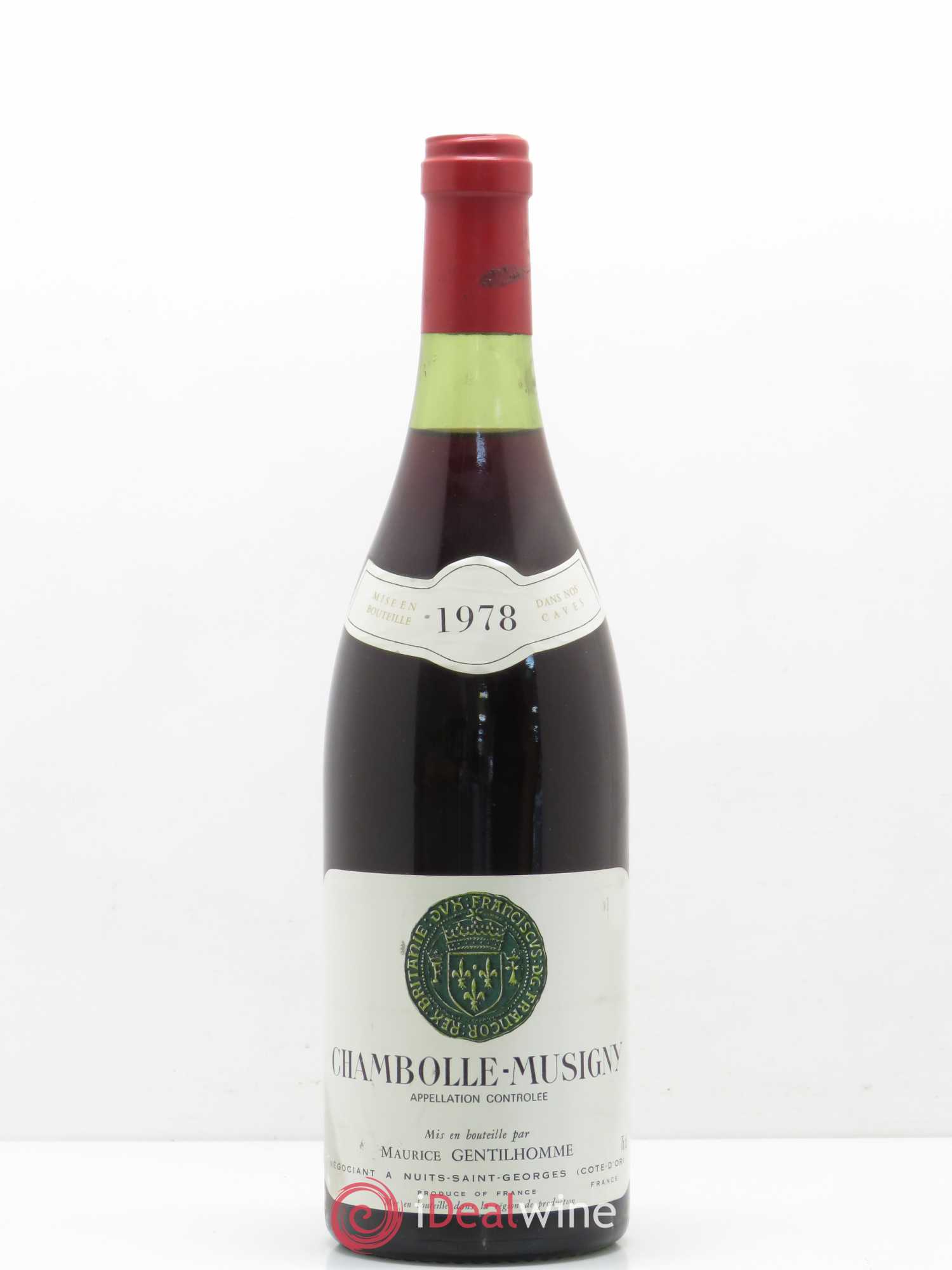 Chambolle-Musigny Gentilhomme 1978 - Posten von 1 Flasche - 0