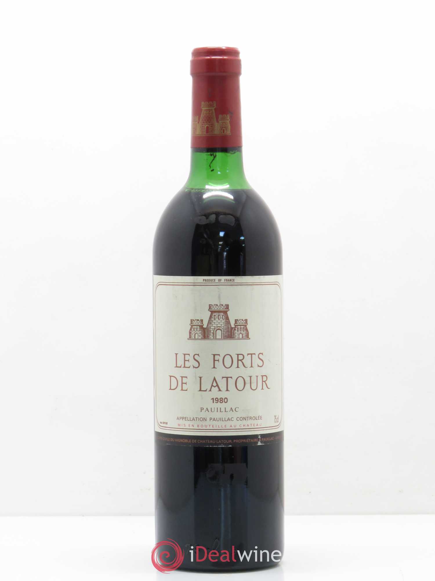 Les Forts de Latour Second Vin 1980 - Lot de 1 bouteille - 0
