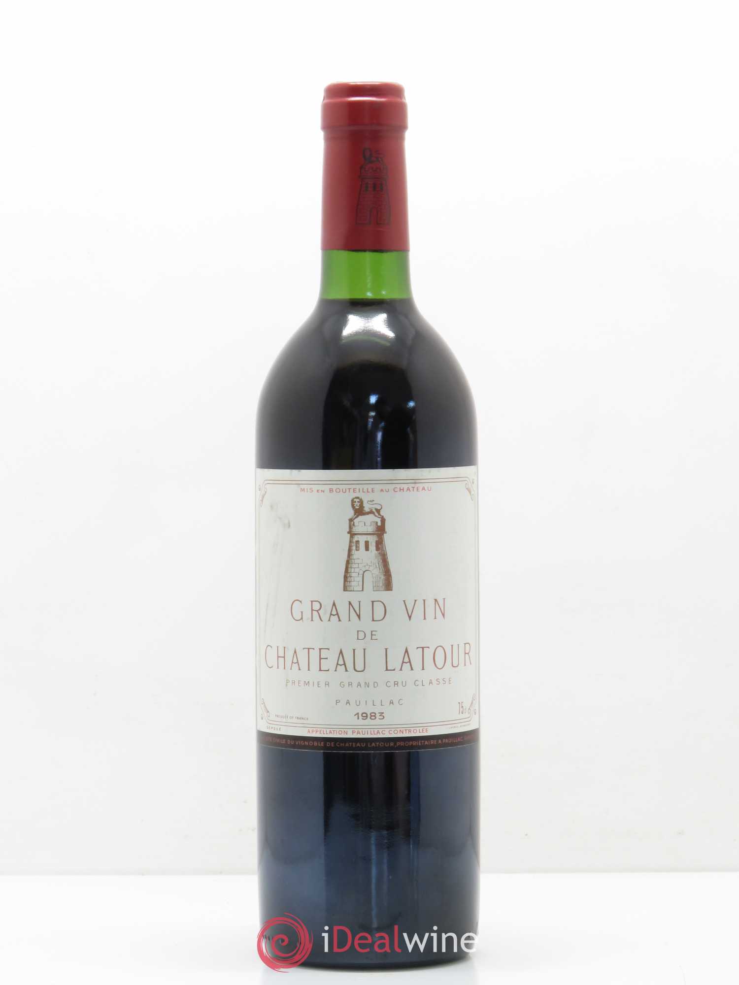 Château Latour 1er Grand Cru Classé 1983 - Lot de 1 bouteille - 0