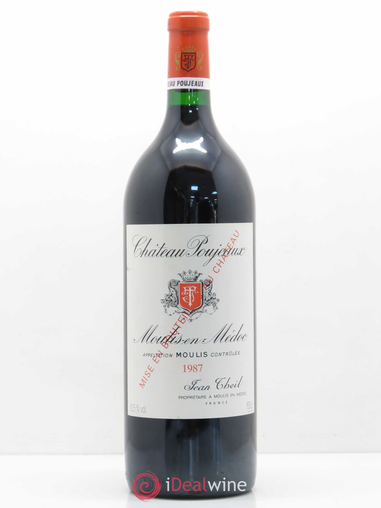 Château Poujeaux 1987 - Lot de 1 magnum - 0