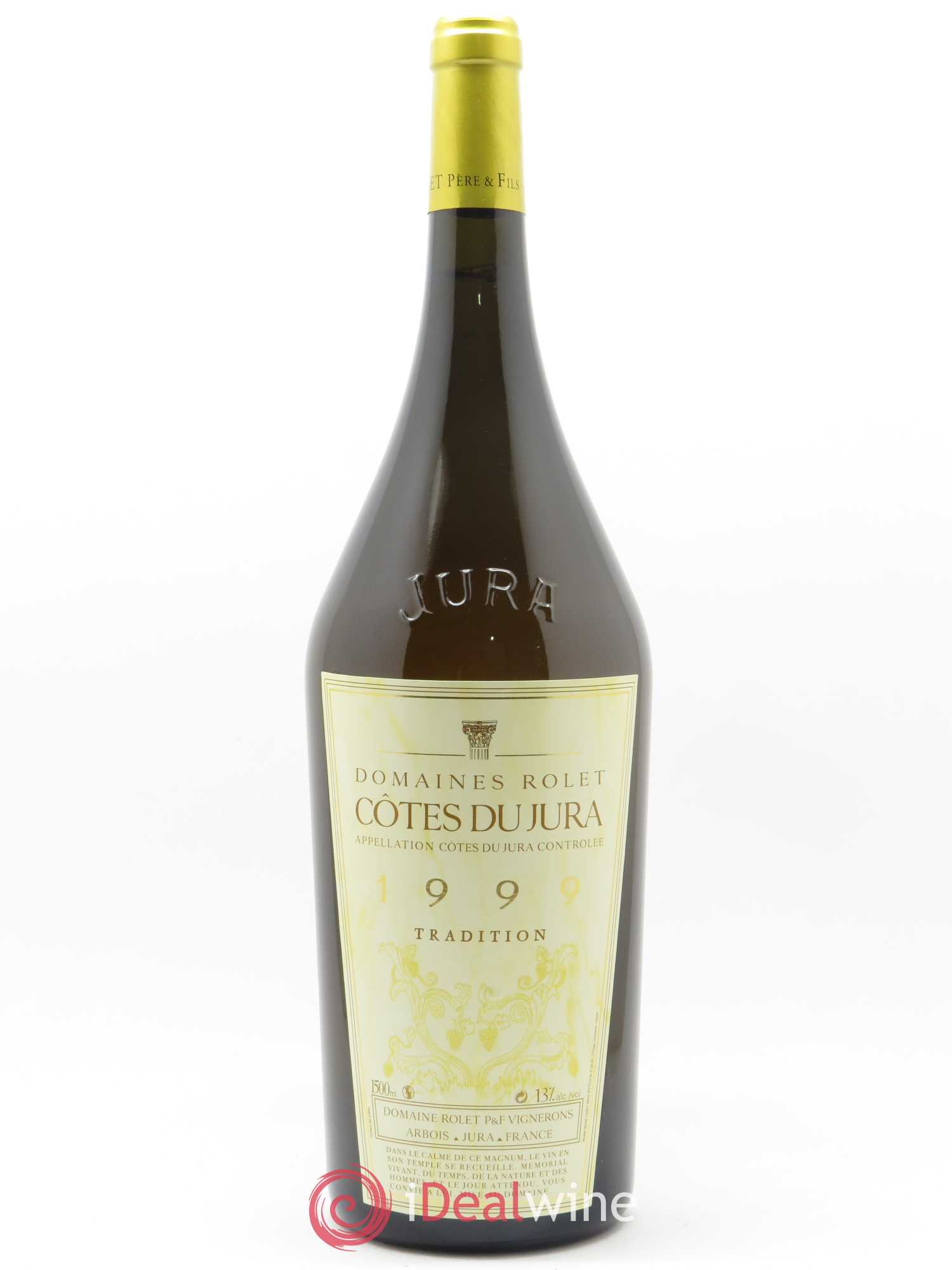 Côtes du Jura Tradition Domaine Rolet 1999 - Lot de 1 magnum - 0